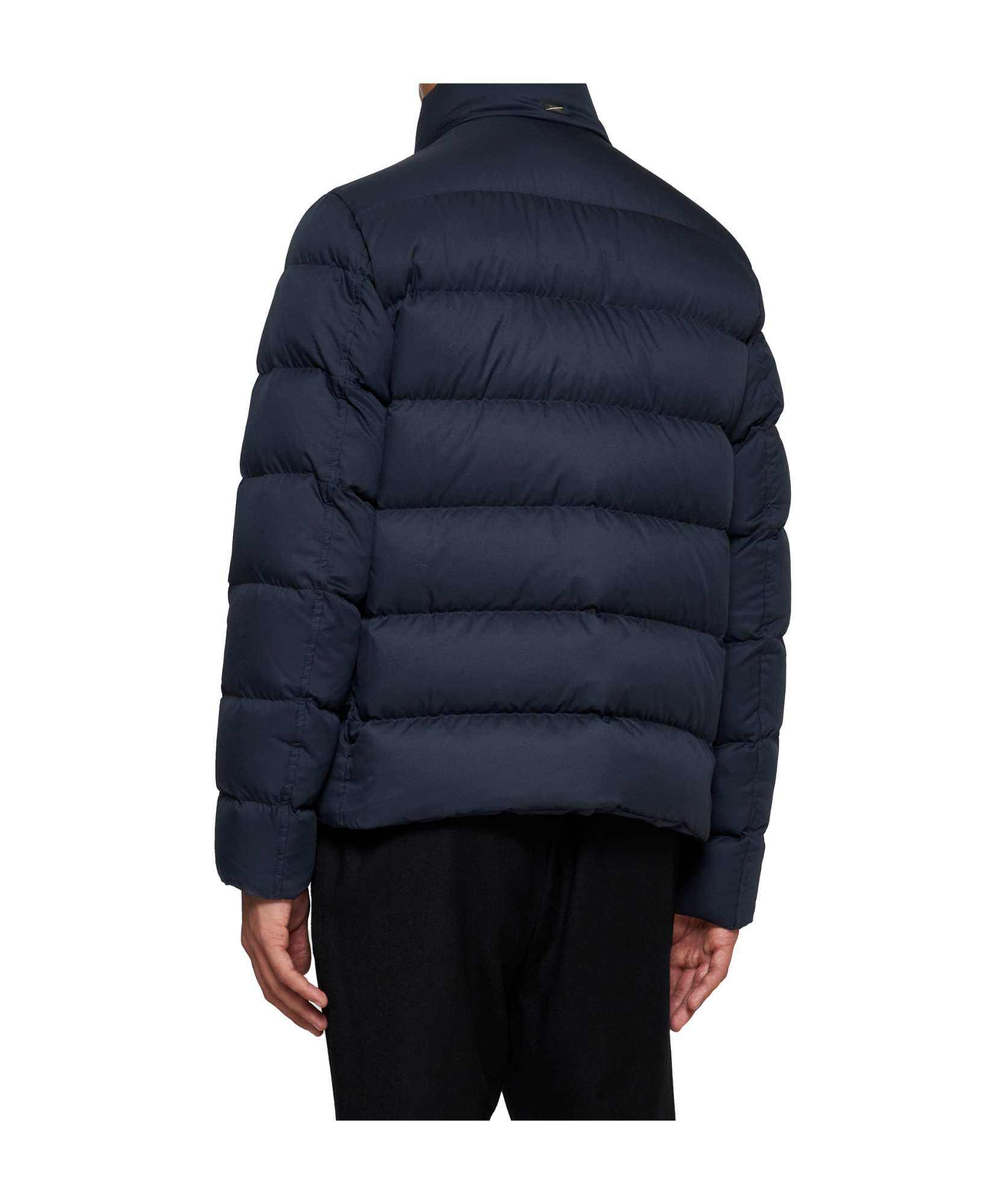 Herno Arendelle Quilted Cotton Suit In Black