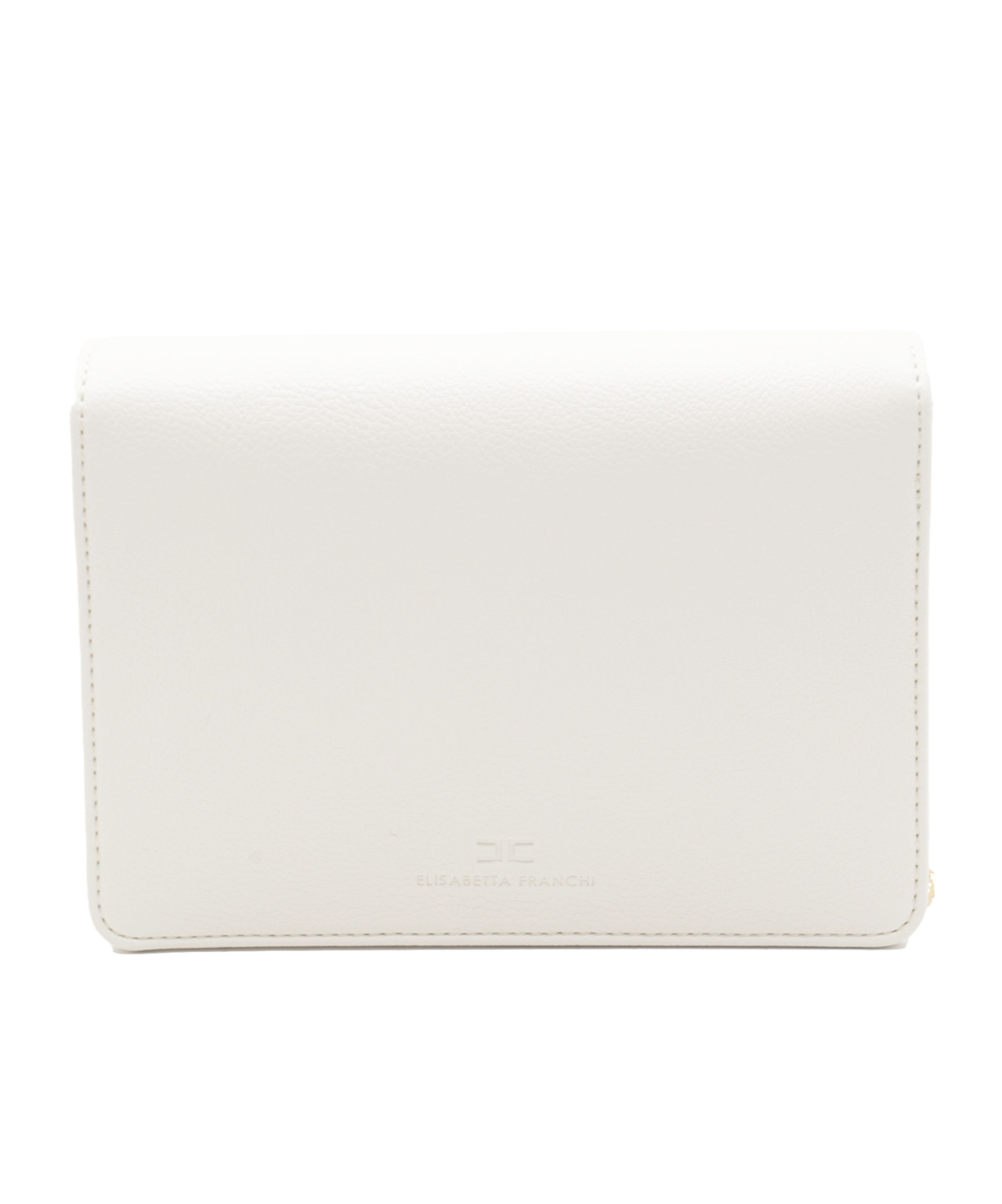 ELISABETTA FRANCHI LOGO-PLAQUE CROSSBODY BAG