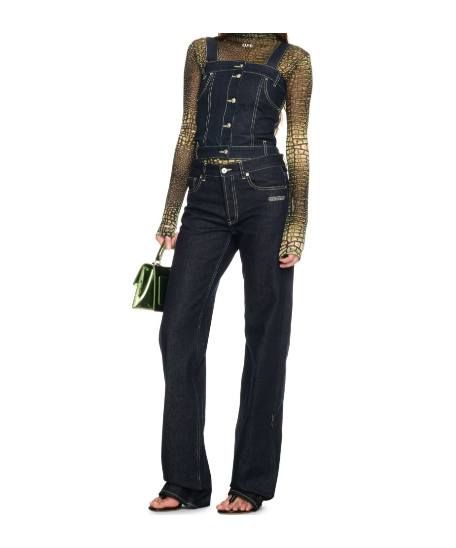 Off-white Susy Jeans In Black