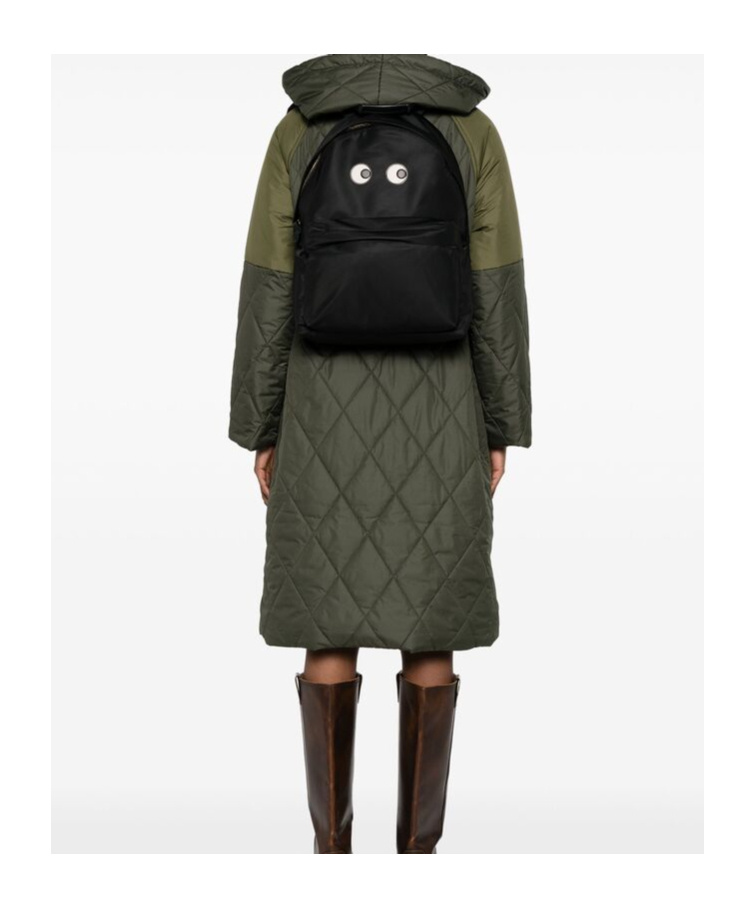 Anya Hindmarch Top Handle Backpack In Black