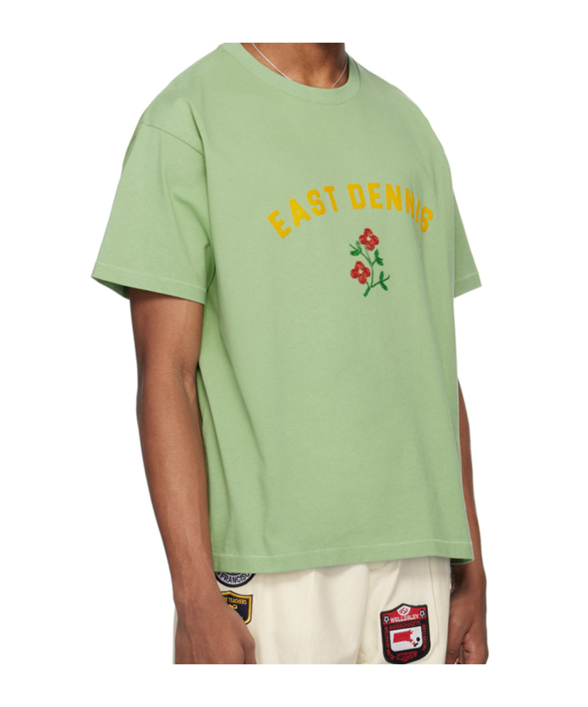 Bode East Dennis T-shirt In Green