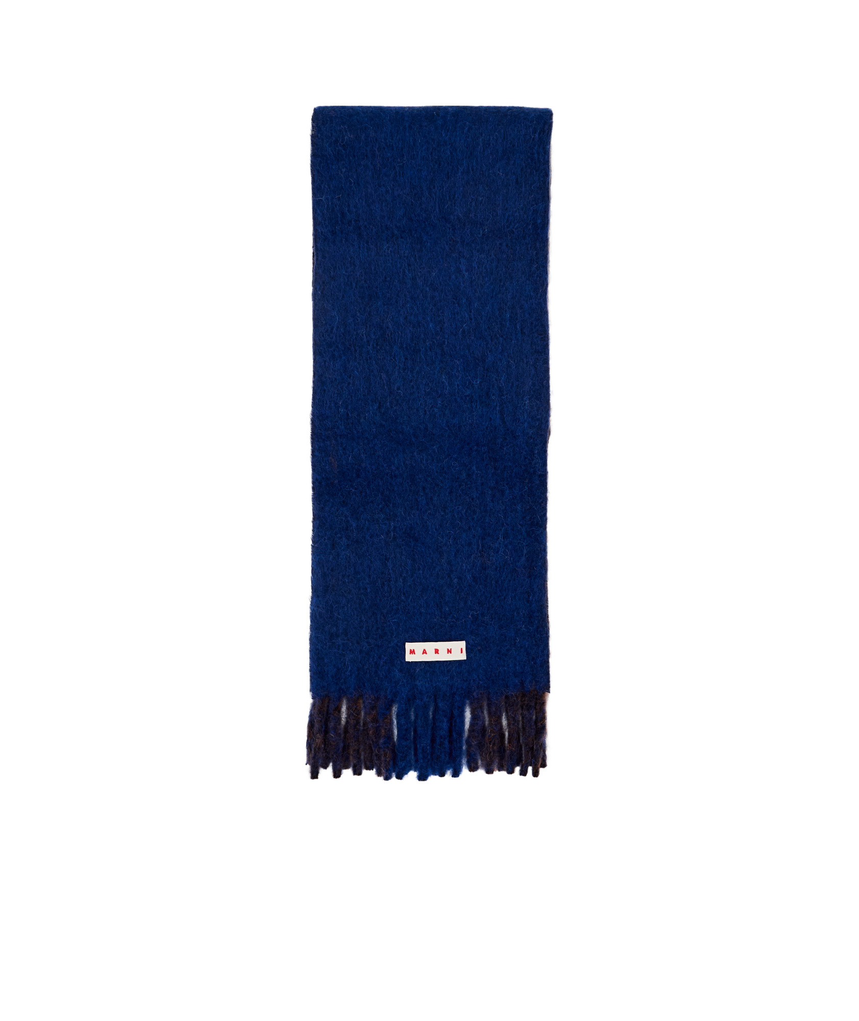 Marni Wool Scarf In Blue