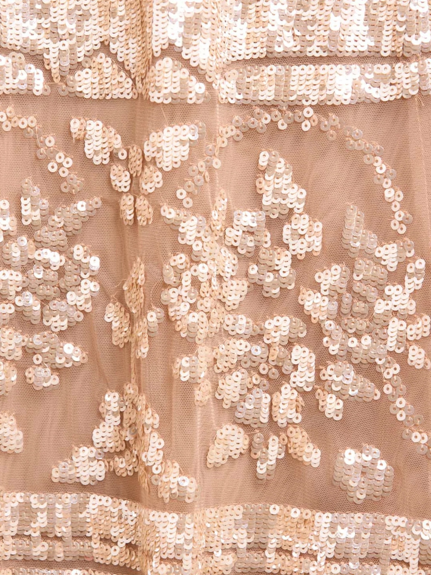 Needle & Thread Aurora Sequin-embellished Tiered Gown In Pink