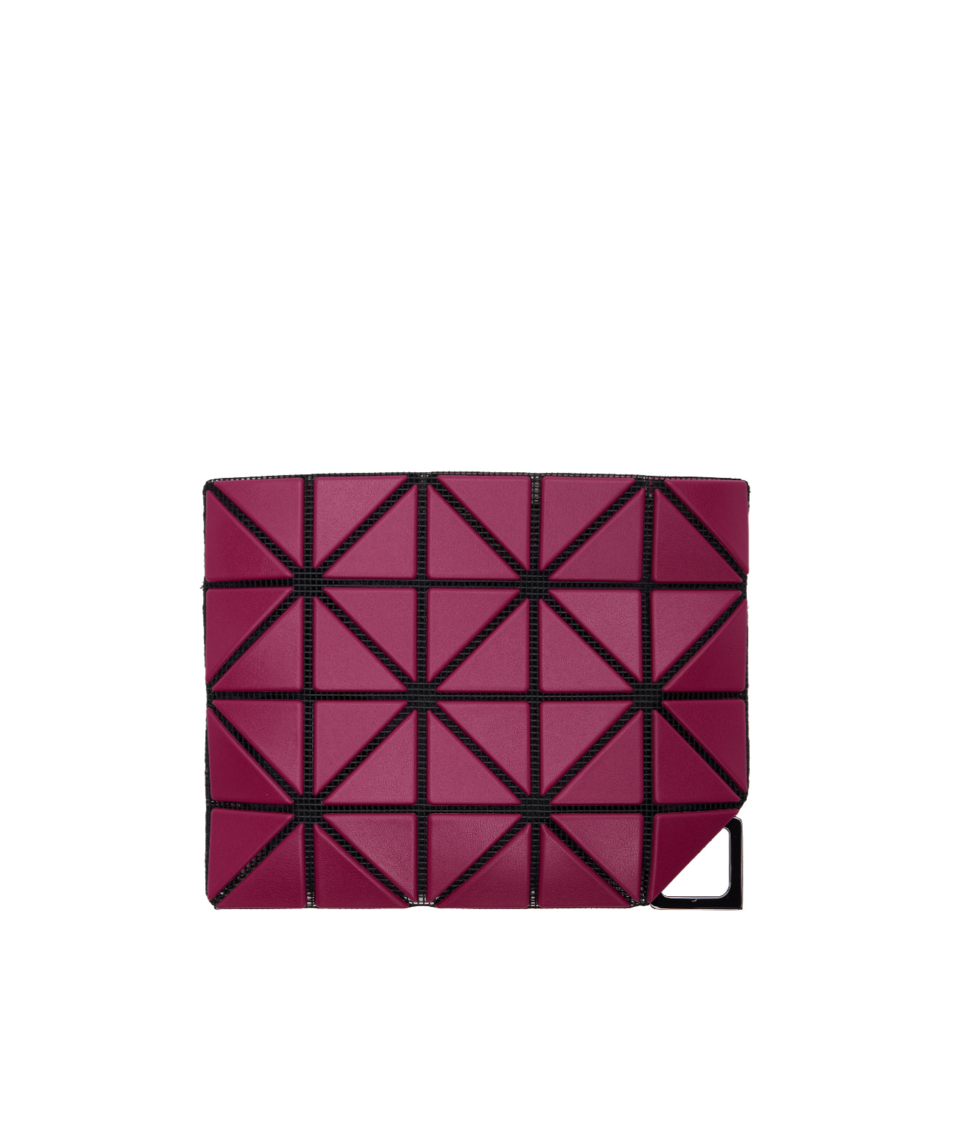 Bao Bao Issey Miyake Burgundy Flipper Wallet In Red
