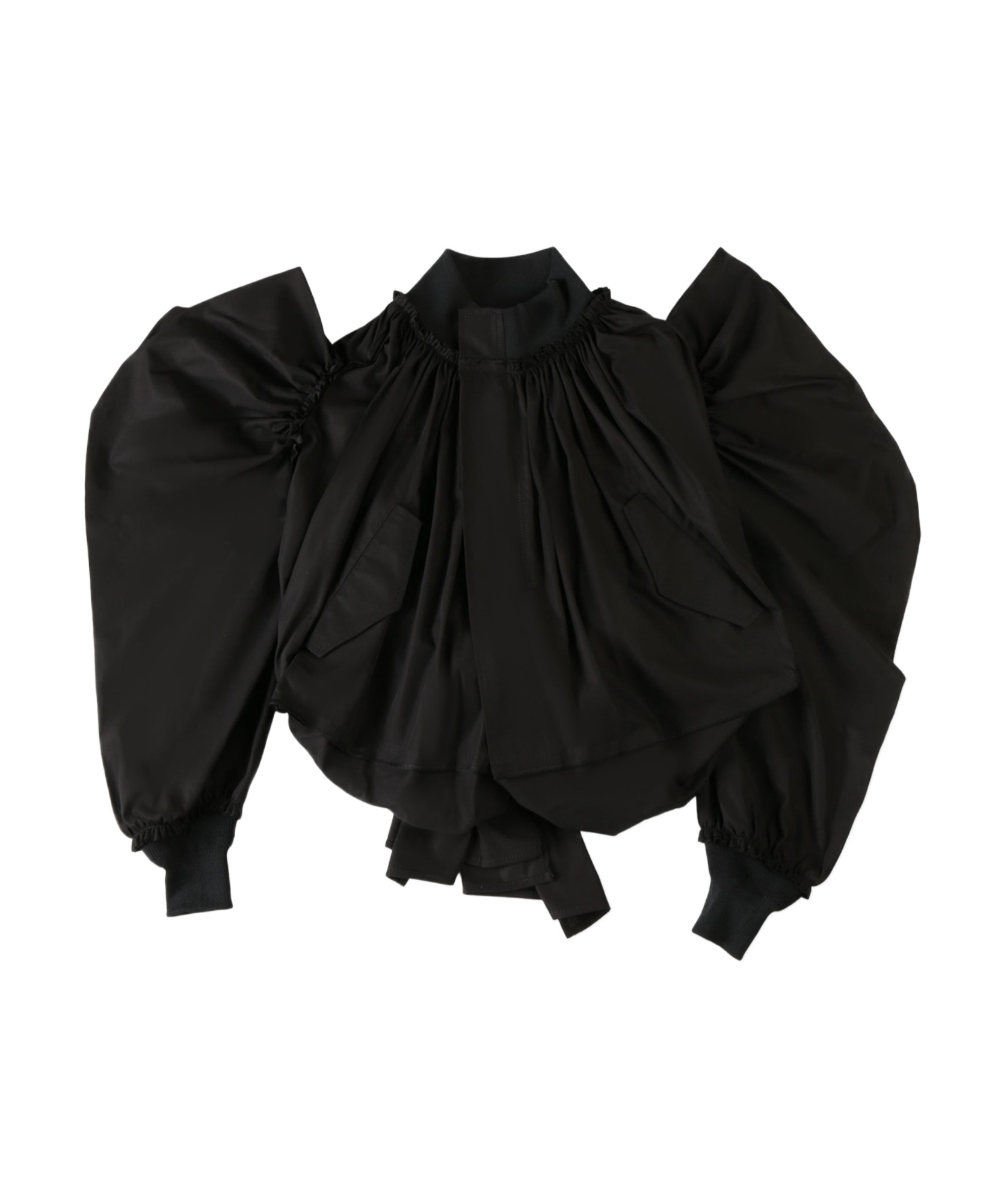 Comme Des Garçons Draped Blouse