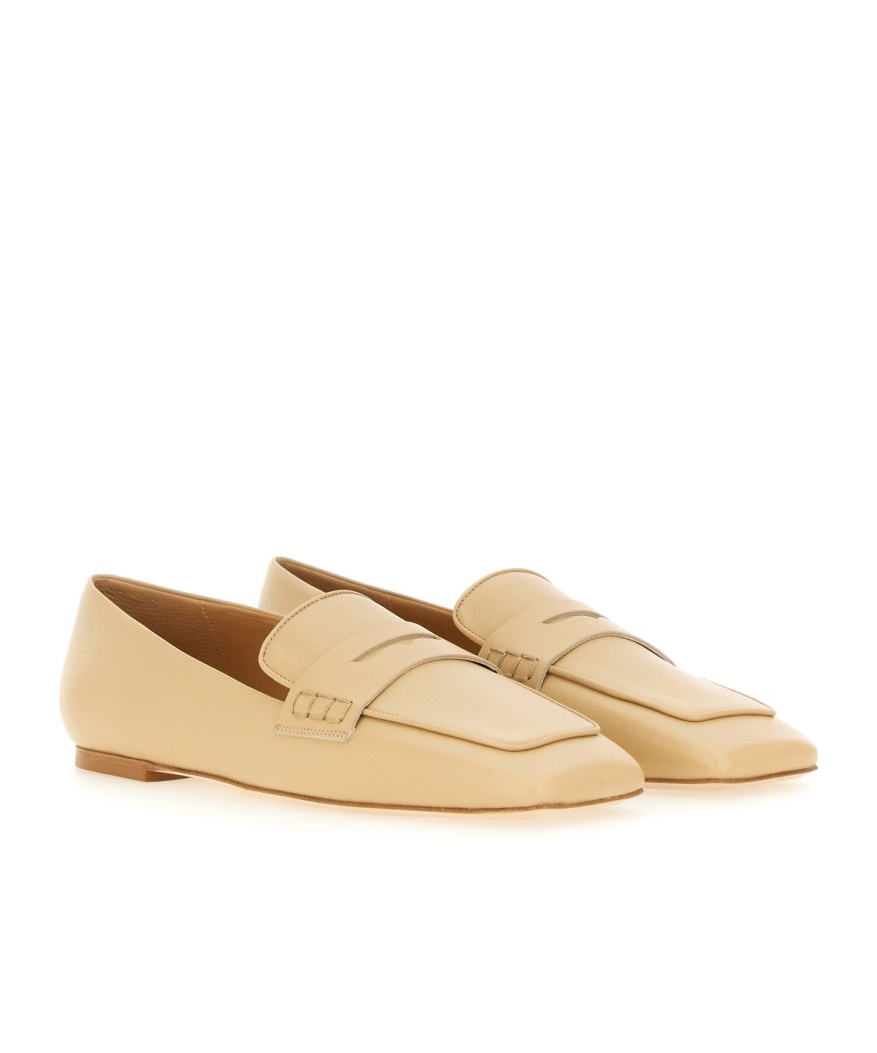 Aeyde Women's Tom Moccasin Loafer In Nude