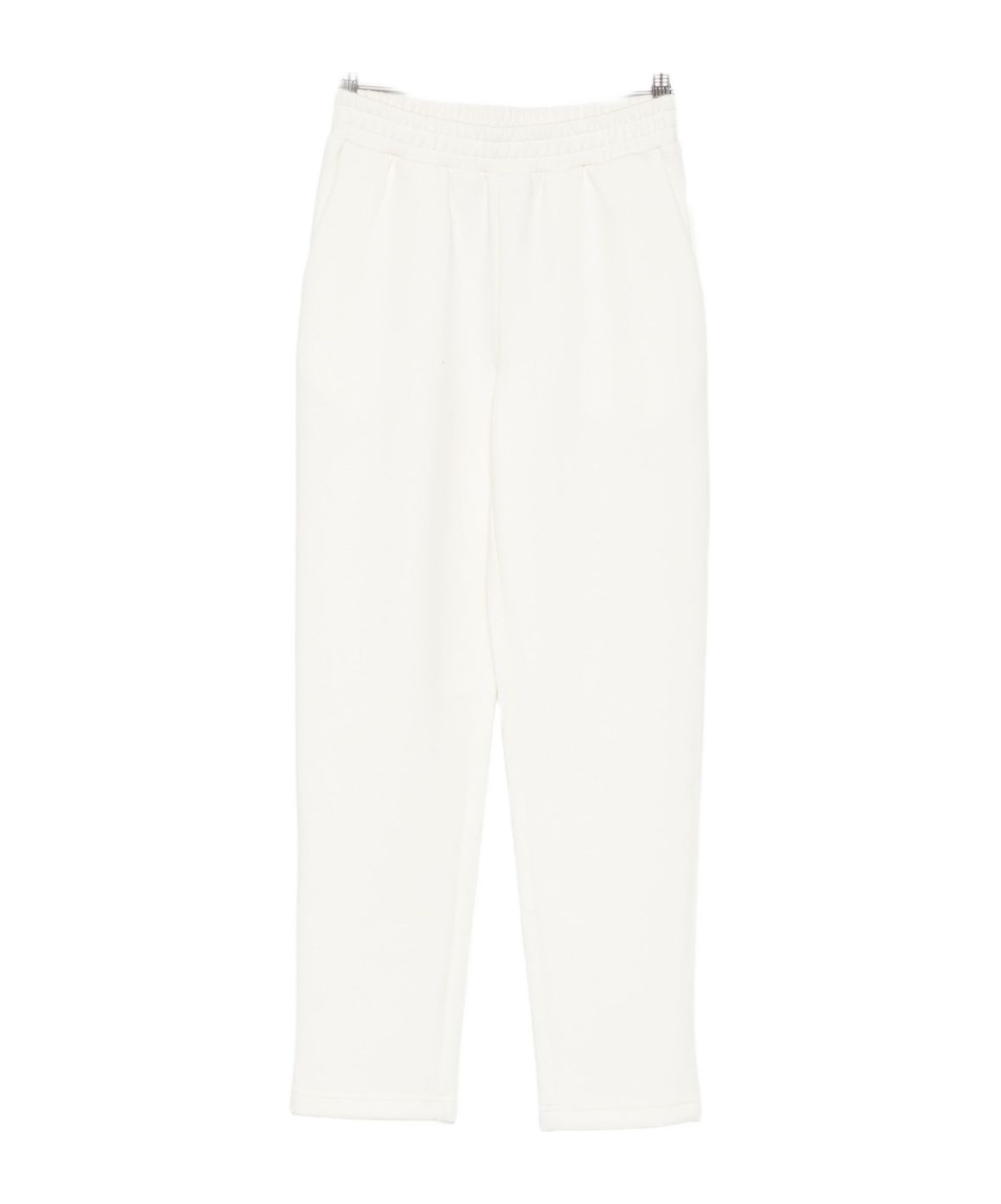 Twinset Elasticated-waistband Trousers In White
