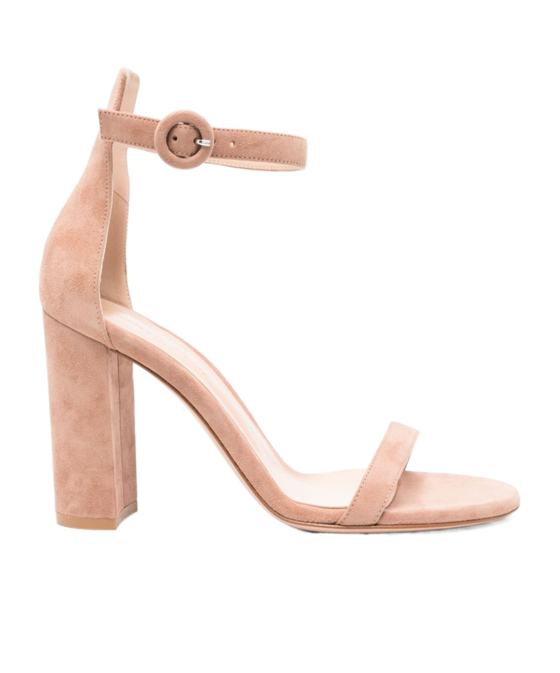 Shop Gianvito Rossi Open-toed High-heeled Sandals In Nude
