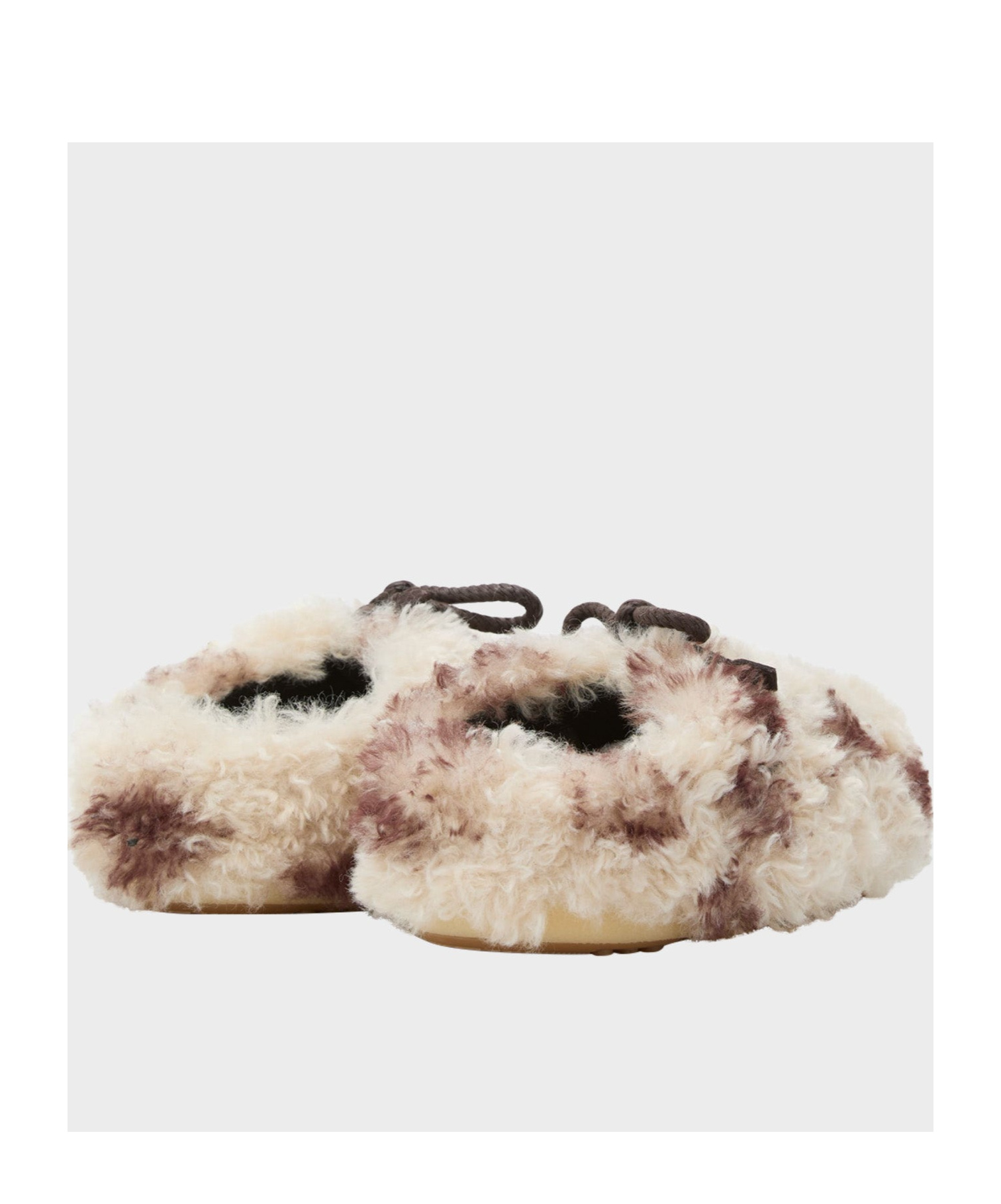 Moon Boot Evx Lace-up Mules In Neutral