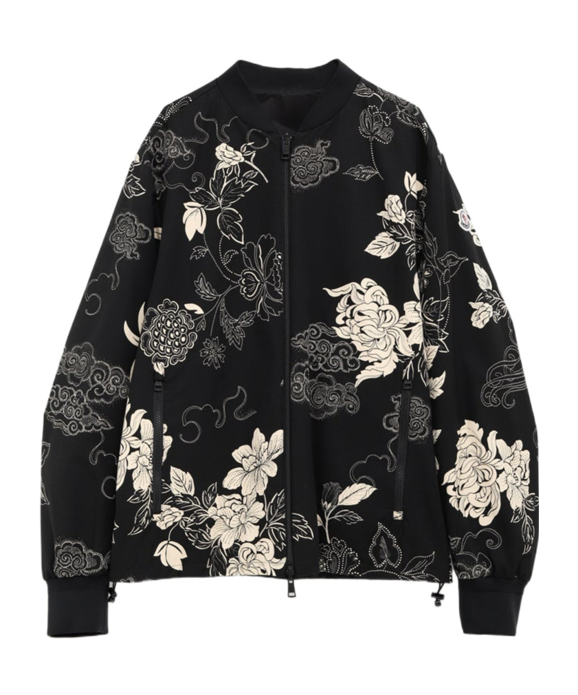 Moncler Double-sided Casual Jacket In Black