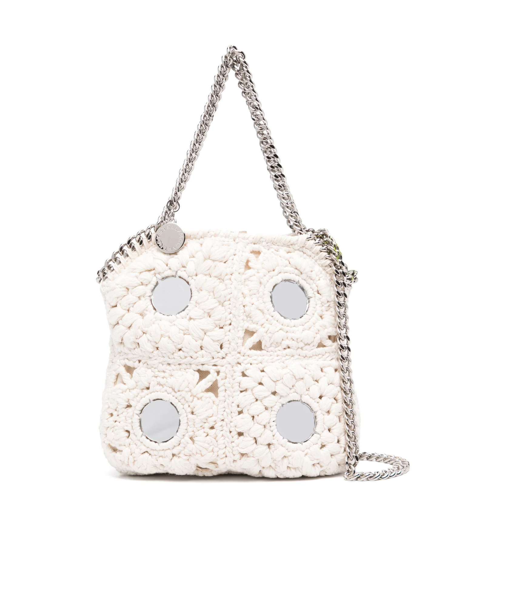 STELLA MCCARTNEY FALABELLA MINI CROCHET SHOULDER BAG
