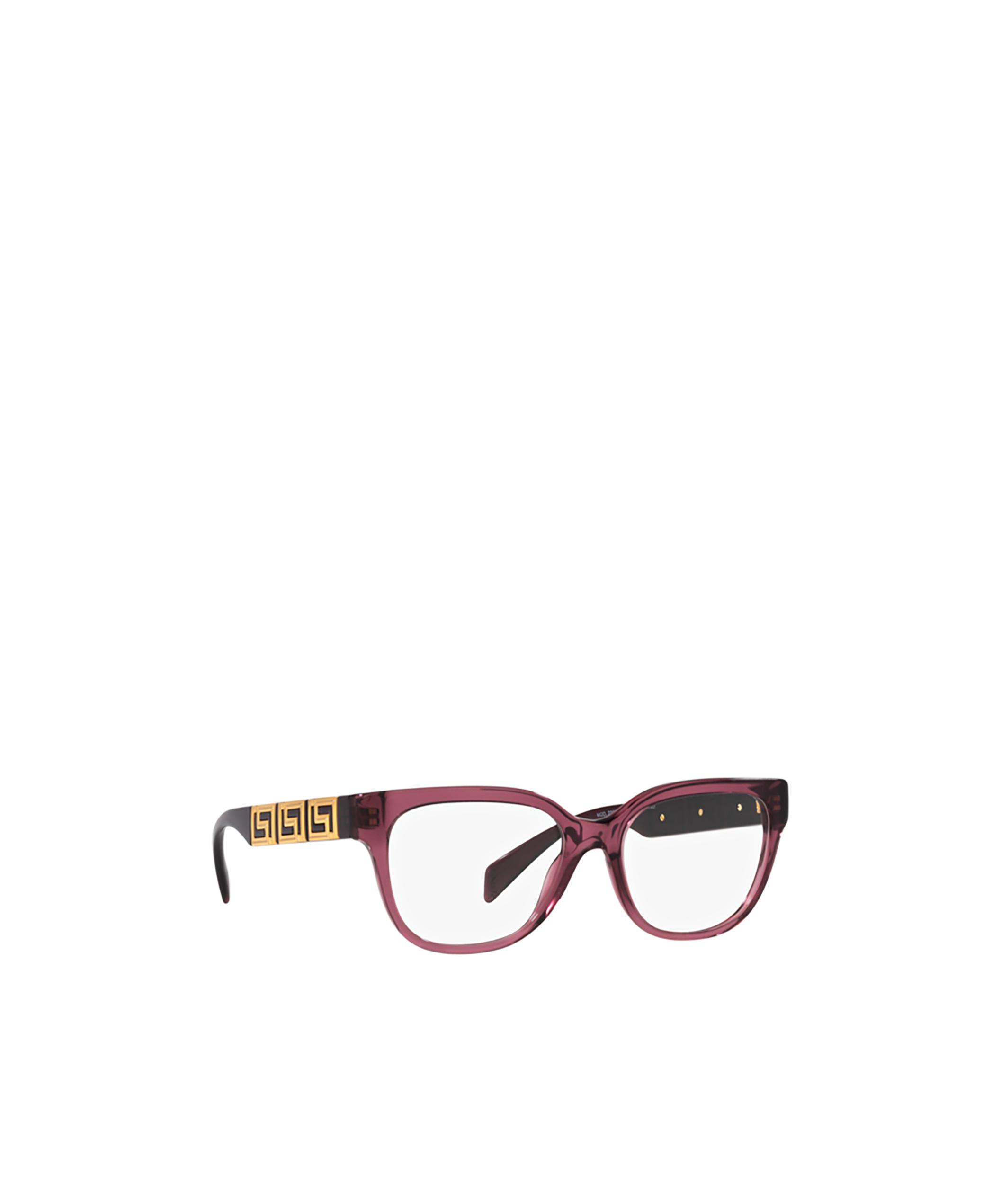 Versace Geometrically Framed Flat Mirror In Pink