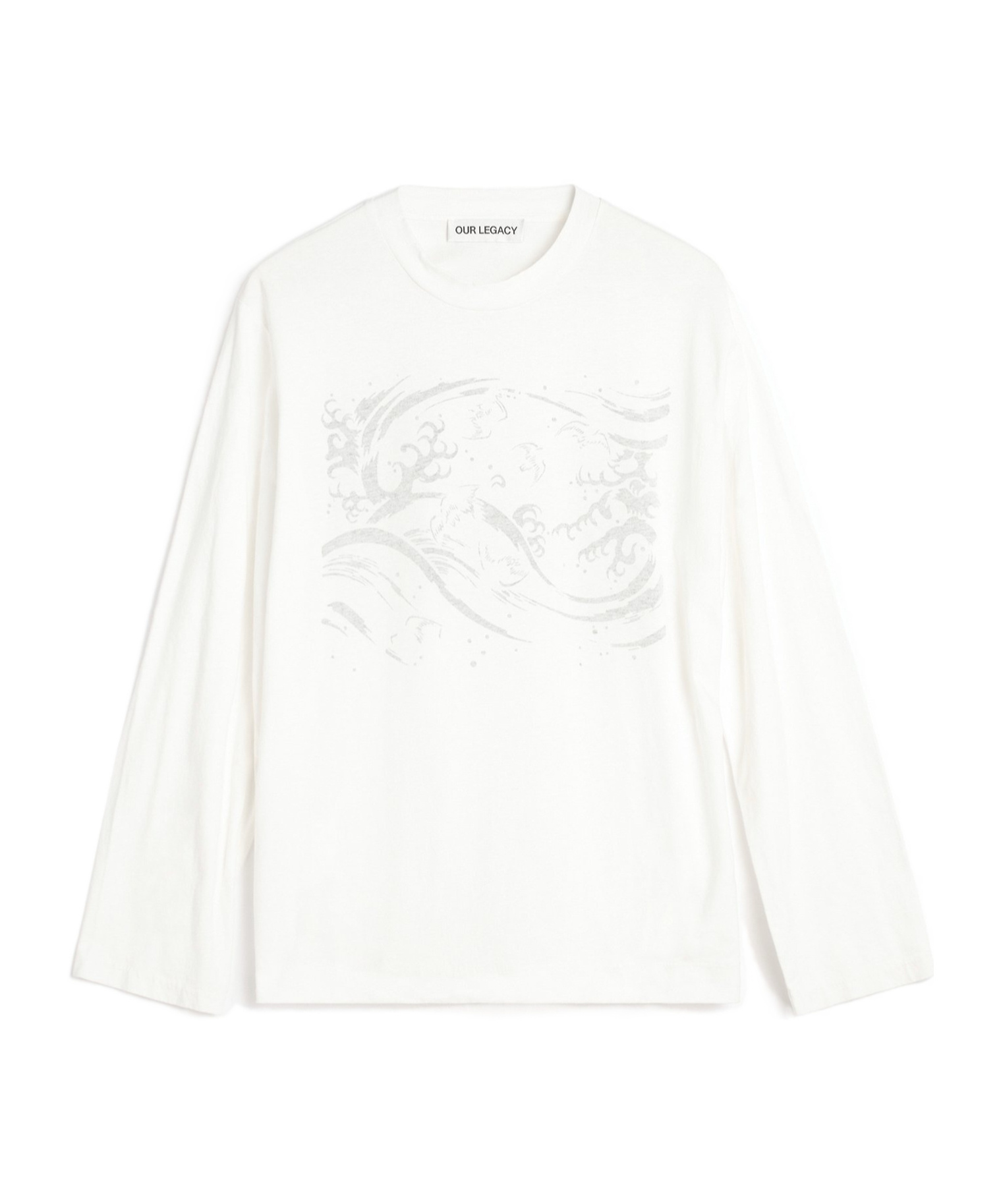 Our Legacy Graphic Motif T-shirt In White