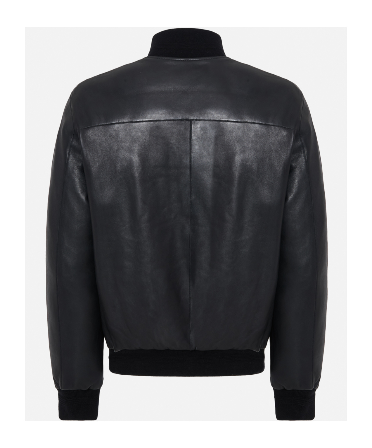 The Jack Leathers Double-sided Casual Jacket In Black