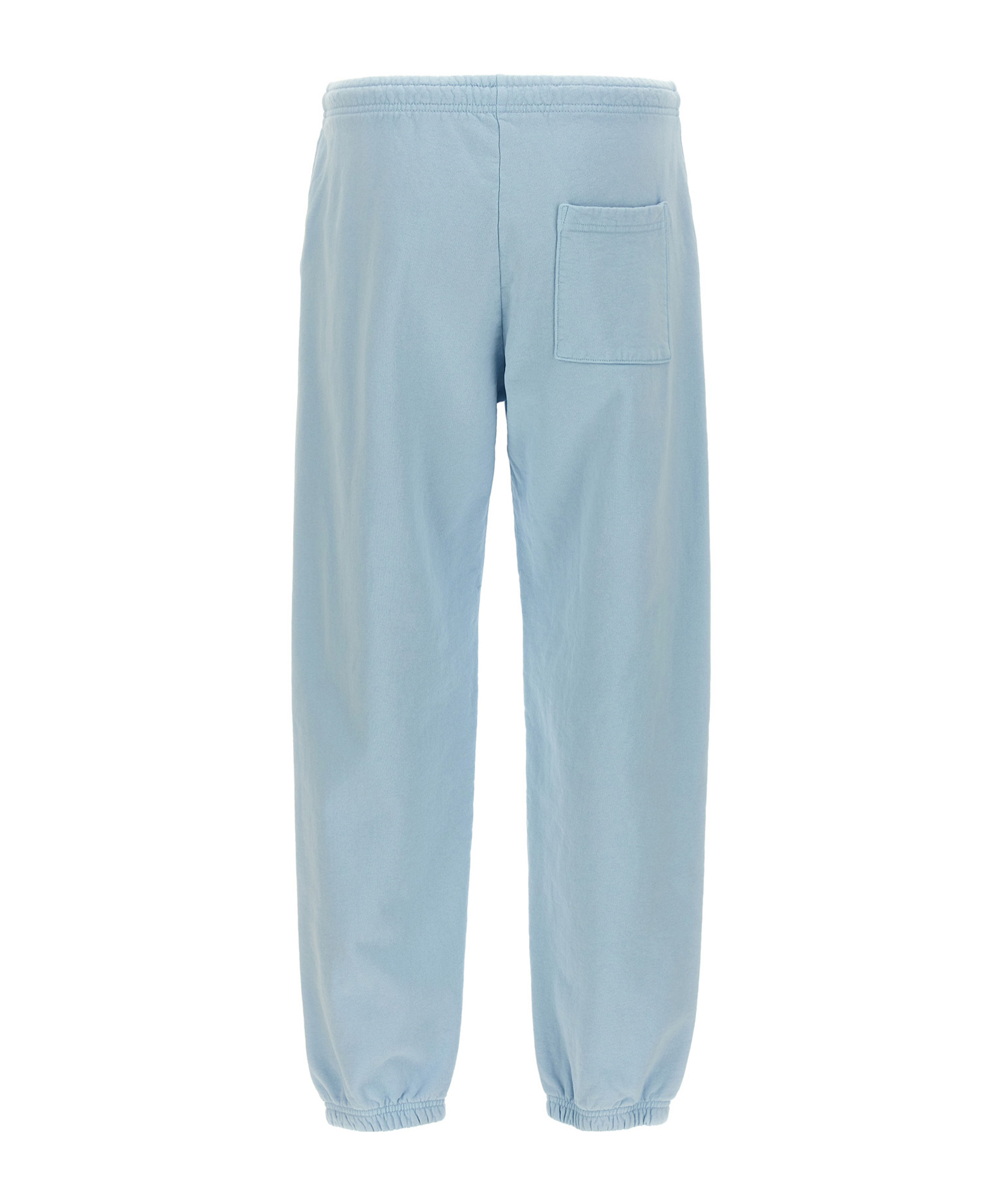 Shop Sporty And Rich Sporty Rich Logo Printed Elasticated Waistband Pants In Blue