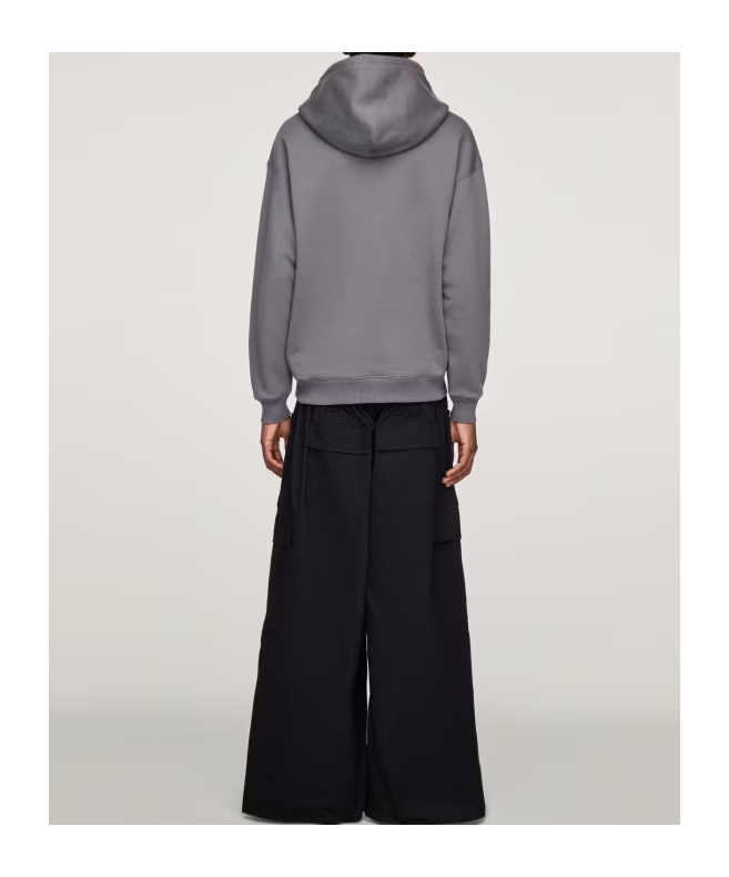 Y-3 X Neighborhood Graphic Hoodie In Gray