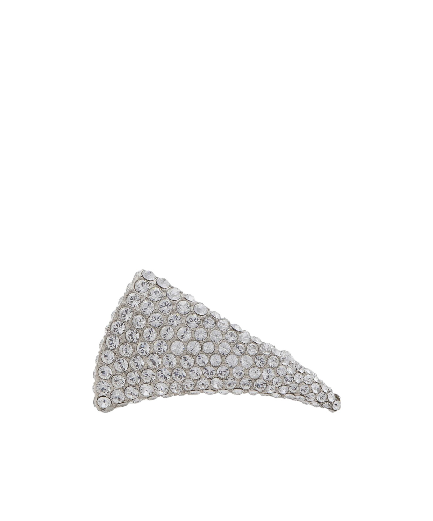 Alexander Mcqueen Jewelled Tiger Claw Ring In Gray