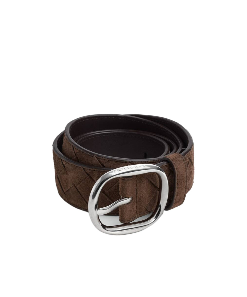 Bottega Veneta Intrecciato Leather Belt
