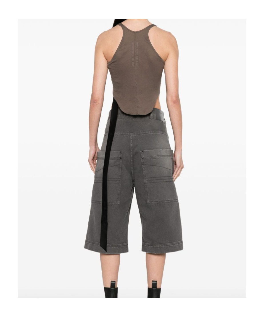Rick Owens Drkshdw Cropped Tank Top