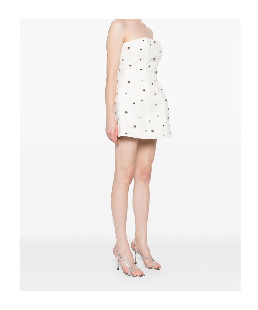 Giuseppe Di Morabito Stud-embellished Mini Dress In White