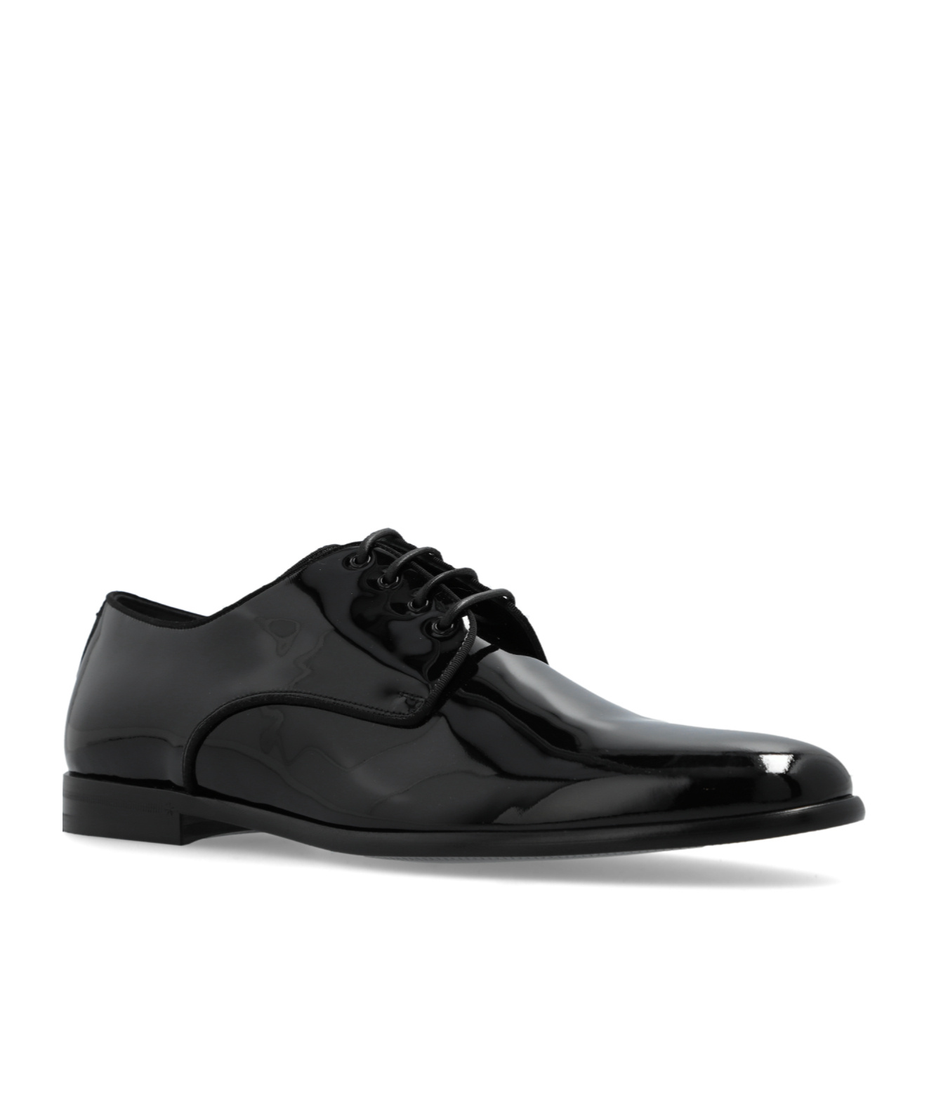 Shop Dolce & Gabbana Raffaello Lace-up Shoes In Black