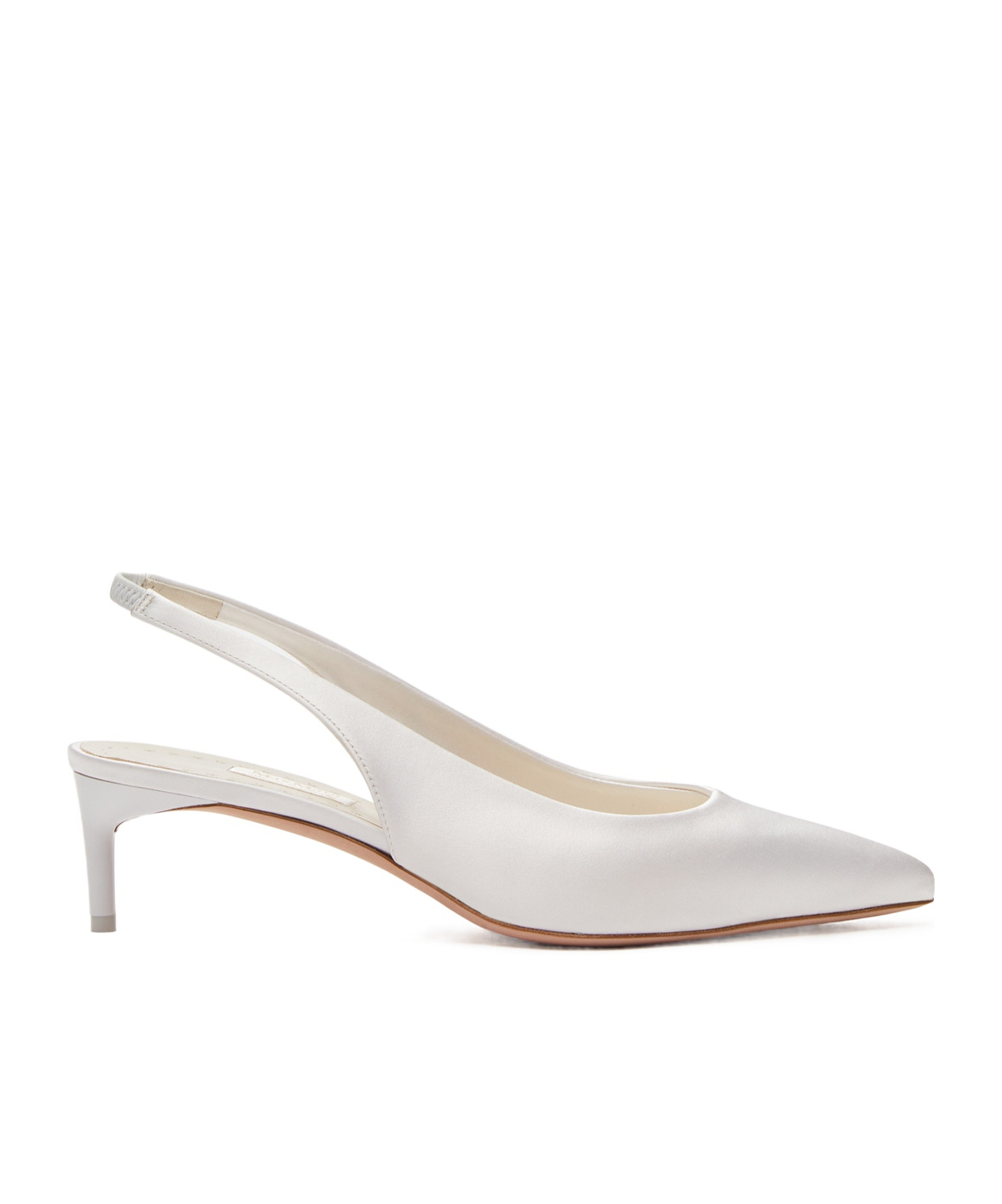 Max Mara Pointed High-heeled Sandals In White