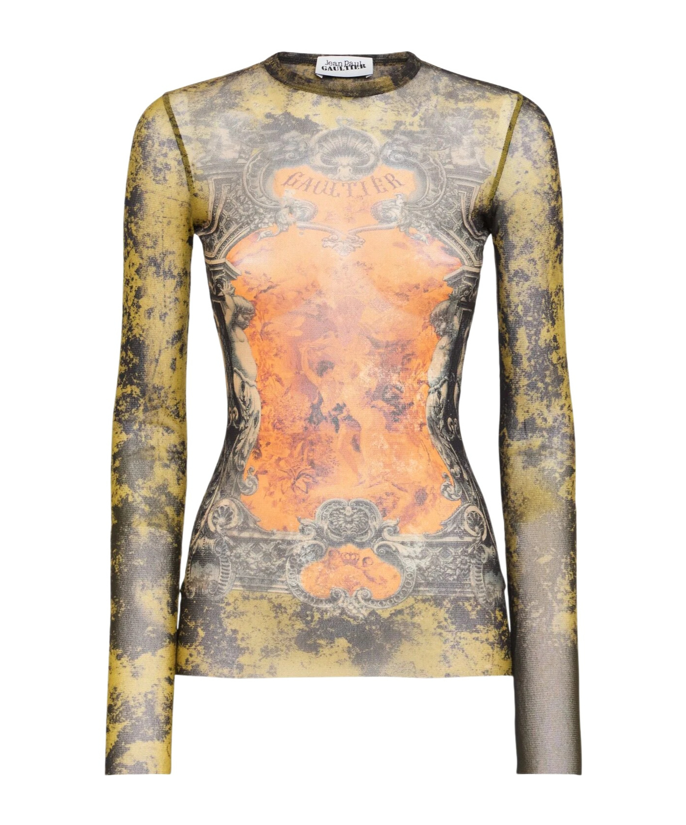 Jean Paul Gaultier Multicolor Mdaillon Top In Multi