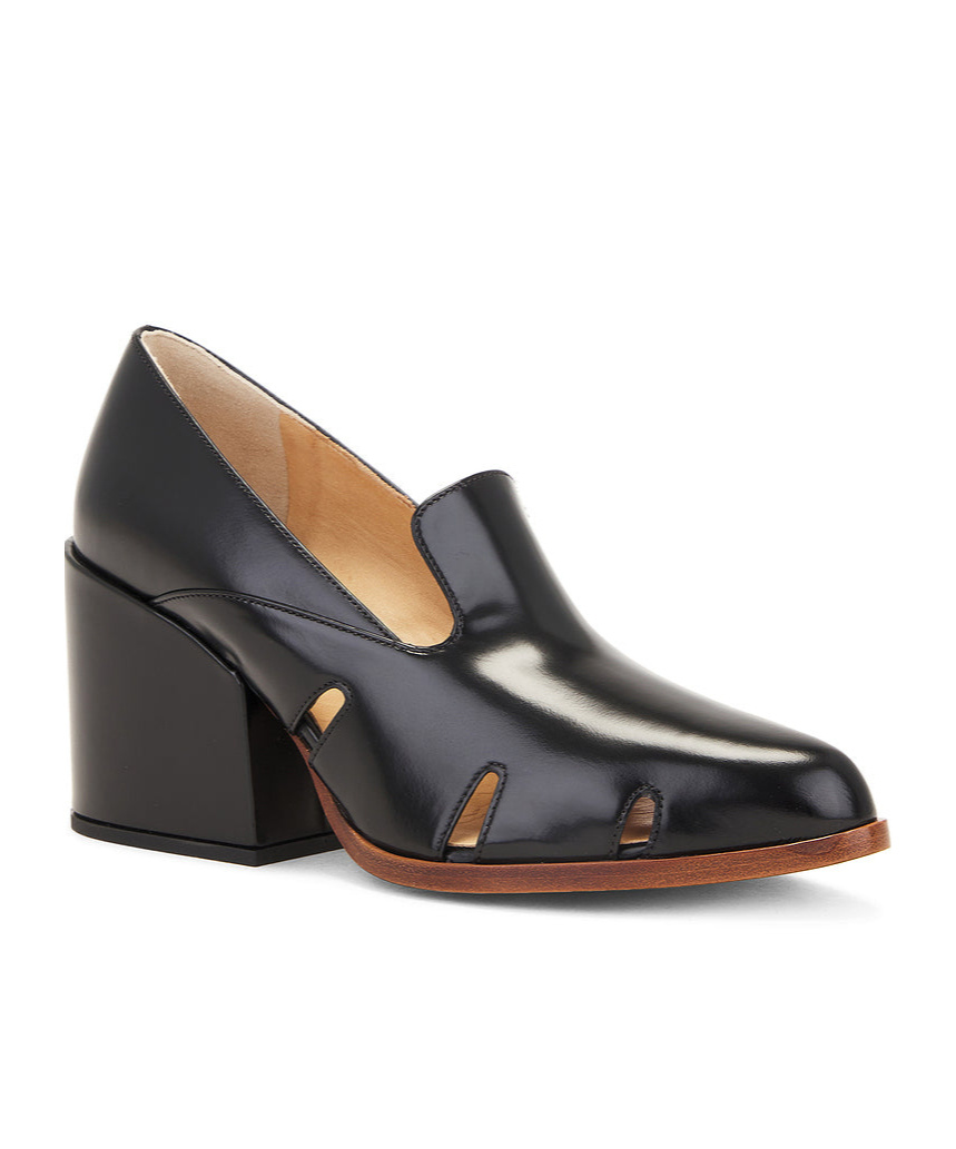 Gabriela Hearst Eliza 75 Calf Leather Pumps In Black