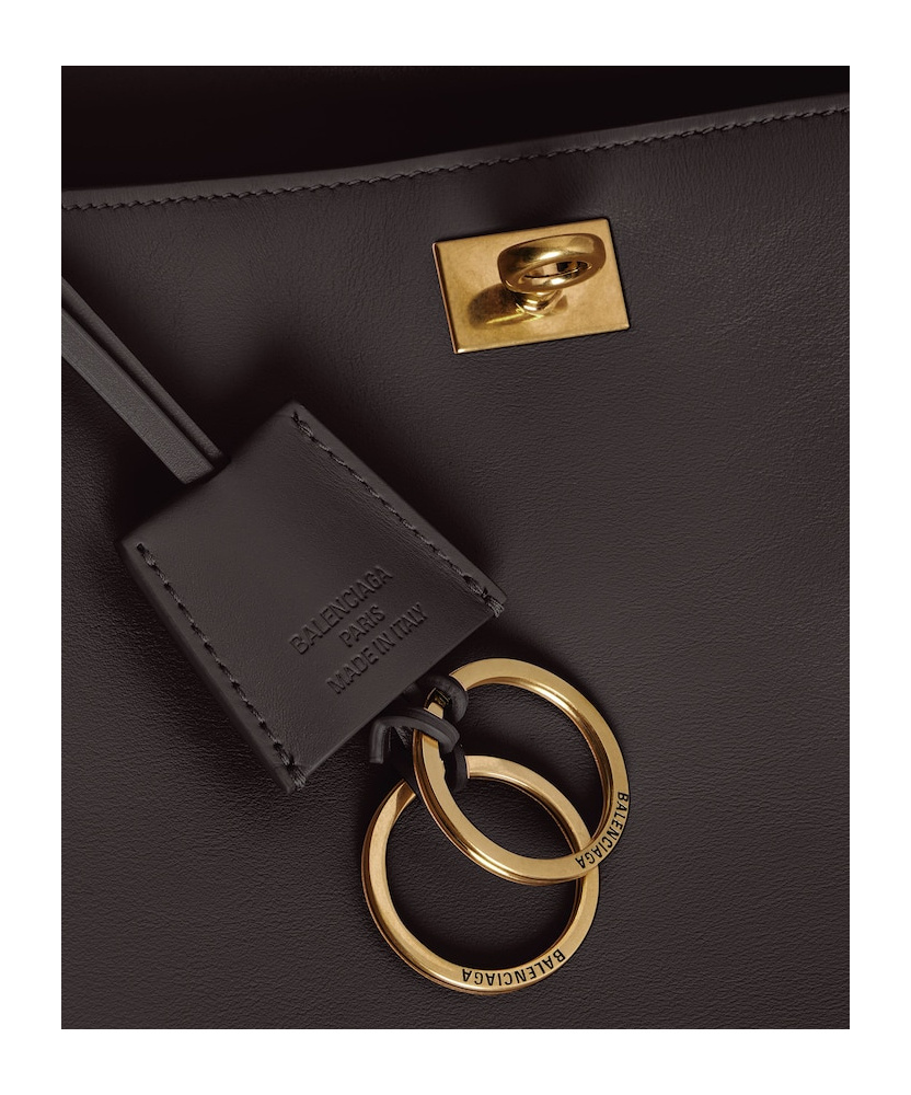 Shop Balenciaga Women's Rodeo Medium Handbag In Espresso