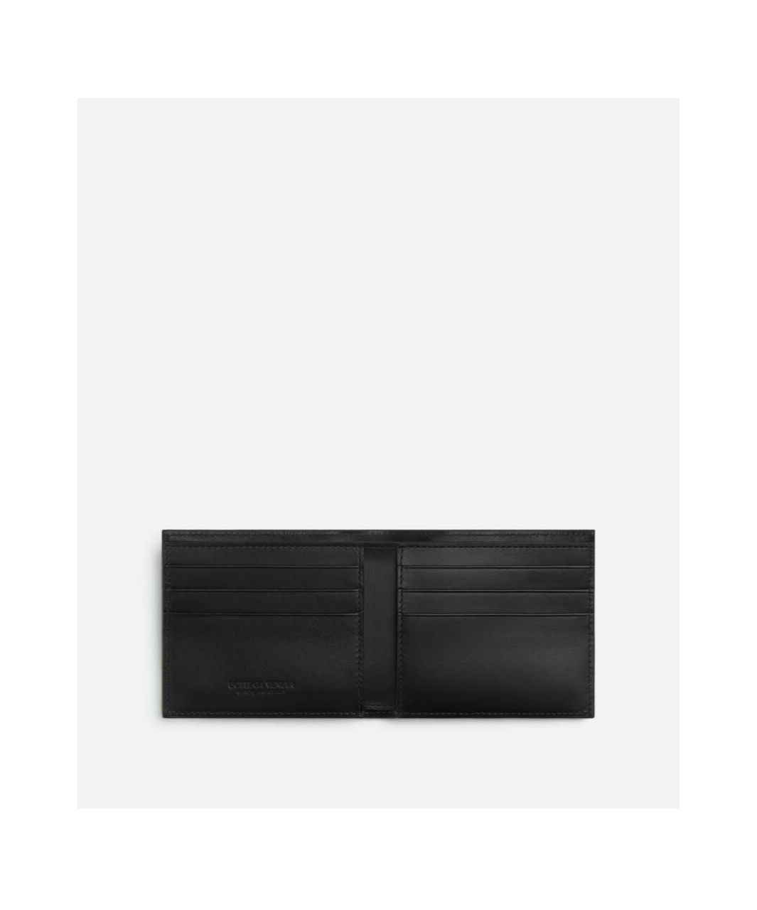 Bottega Veneta Card Bifold Wallet In Deep Indigo/black
