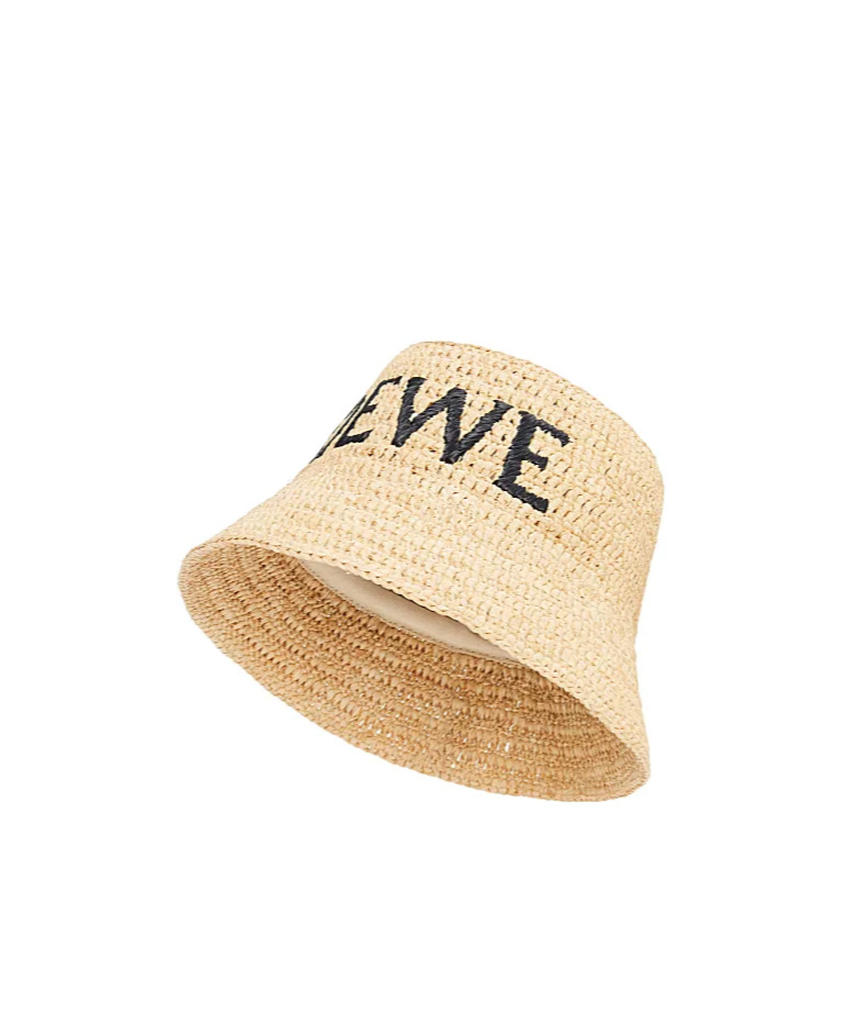 Loewe Logo Hat In Nude