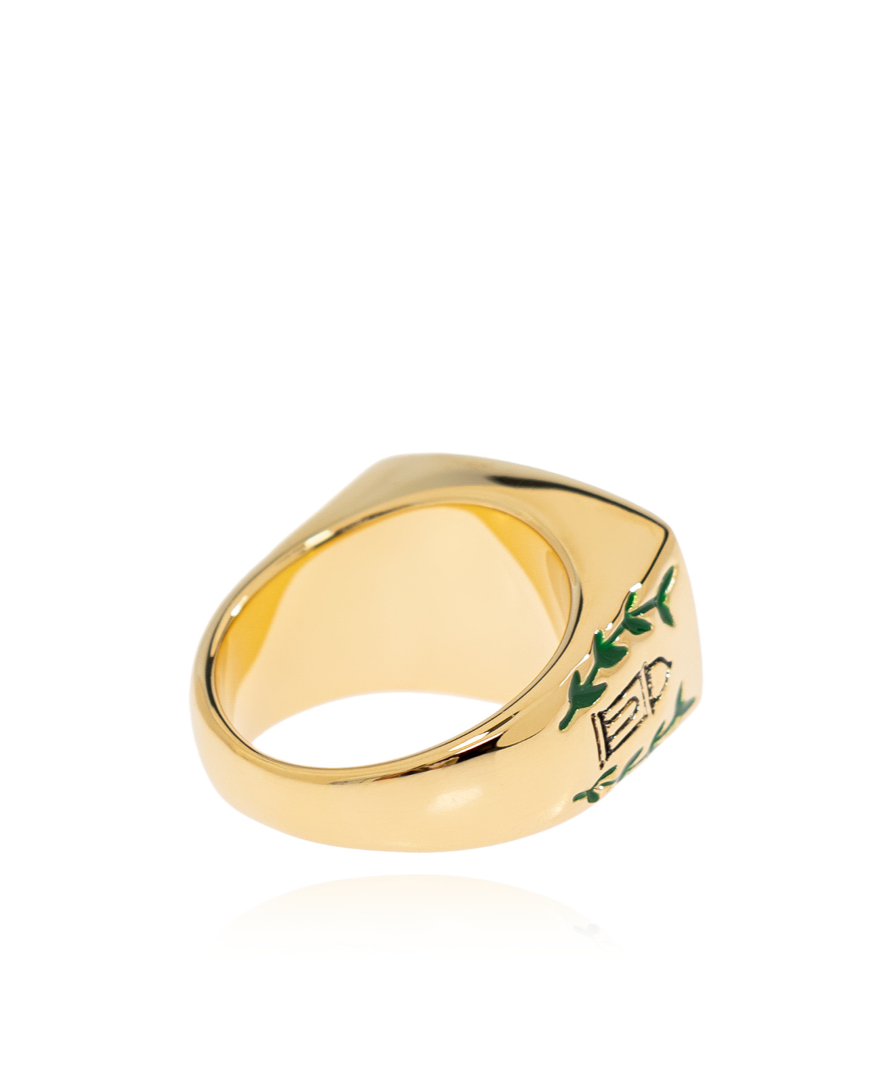Casablanca Tennis Club Ring In Yellow