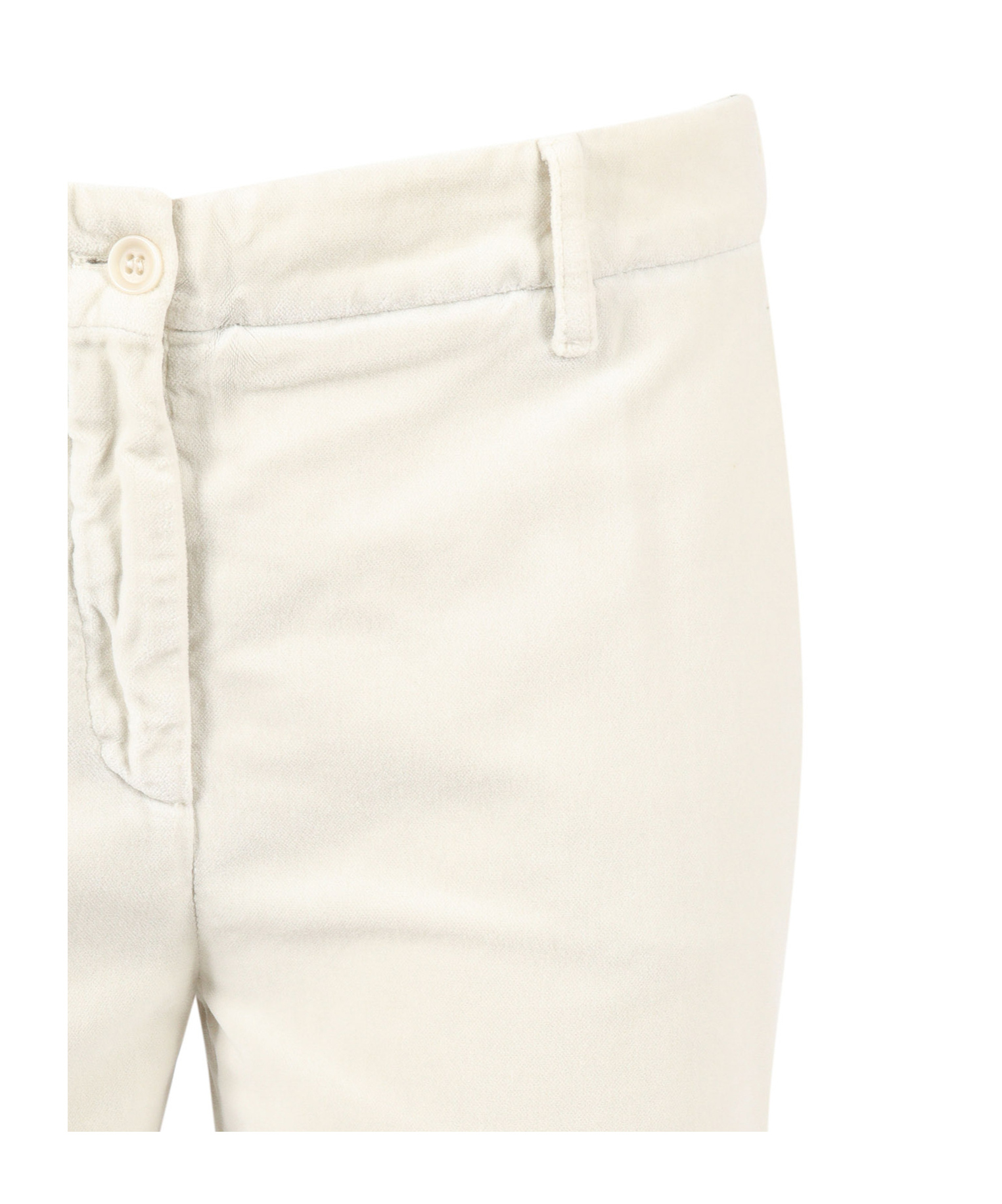 Aspesi Zipper Casual Pants In Neutral