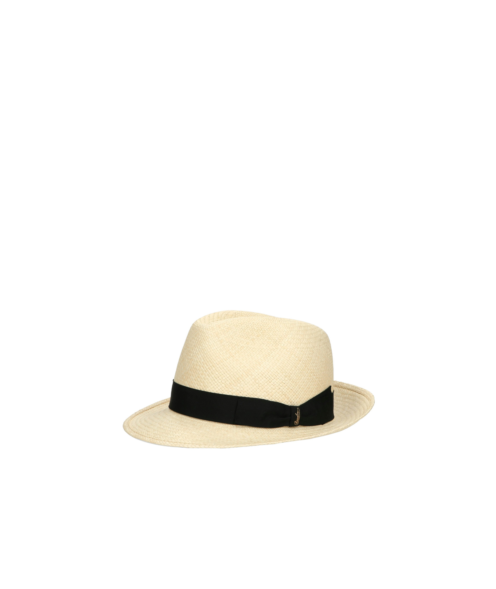 Borsalino Wide Brim Hat In Nude