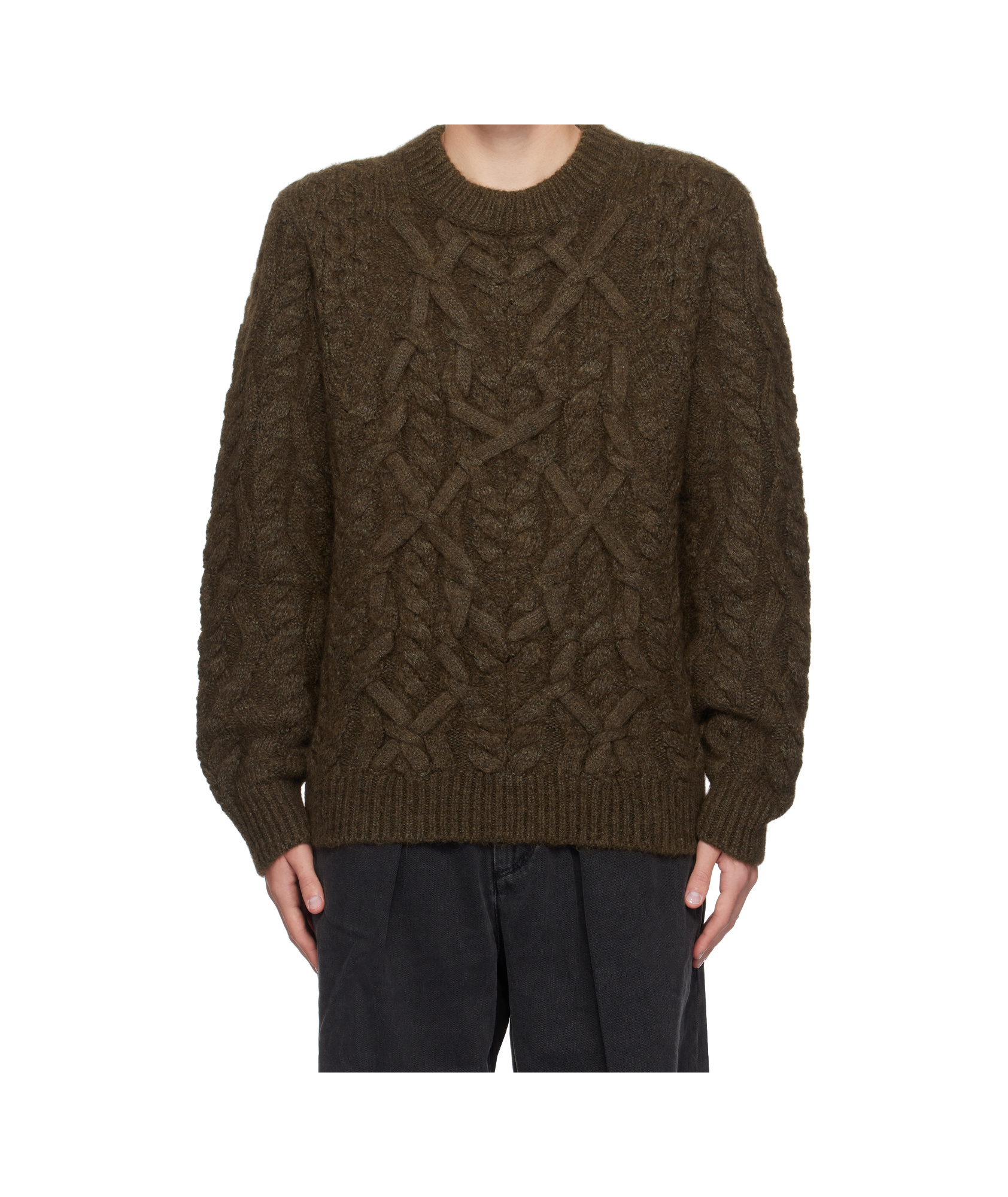 Isabel Marant Long-sleeved Sweater In Black