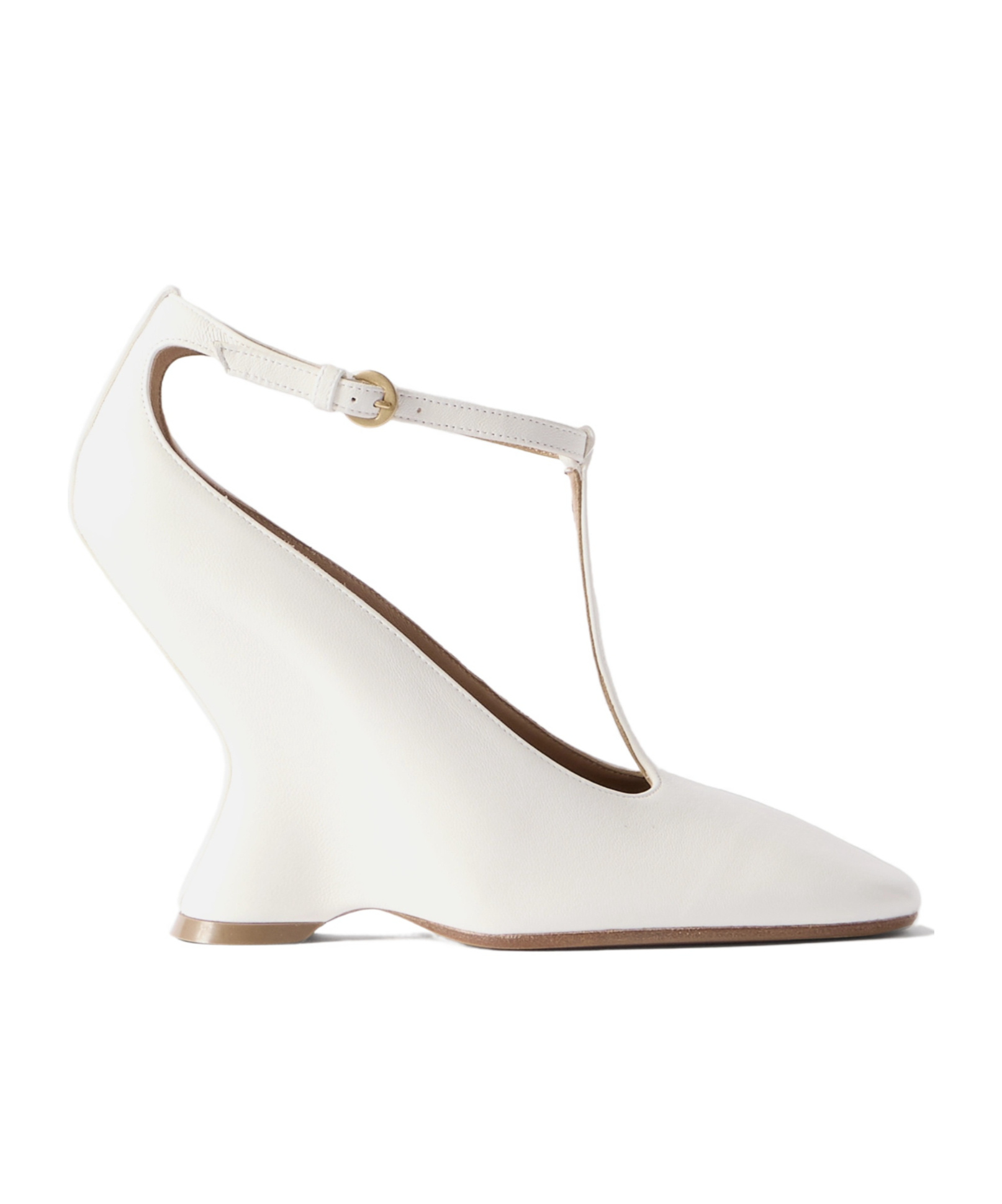 Dries Van Noten Square-toe Wedge Heels In Multi