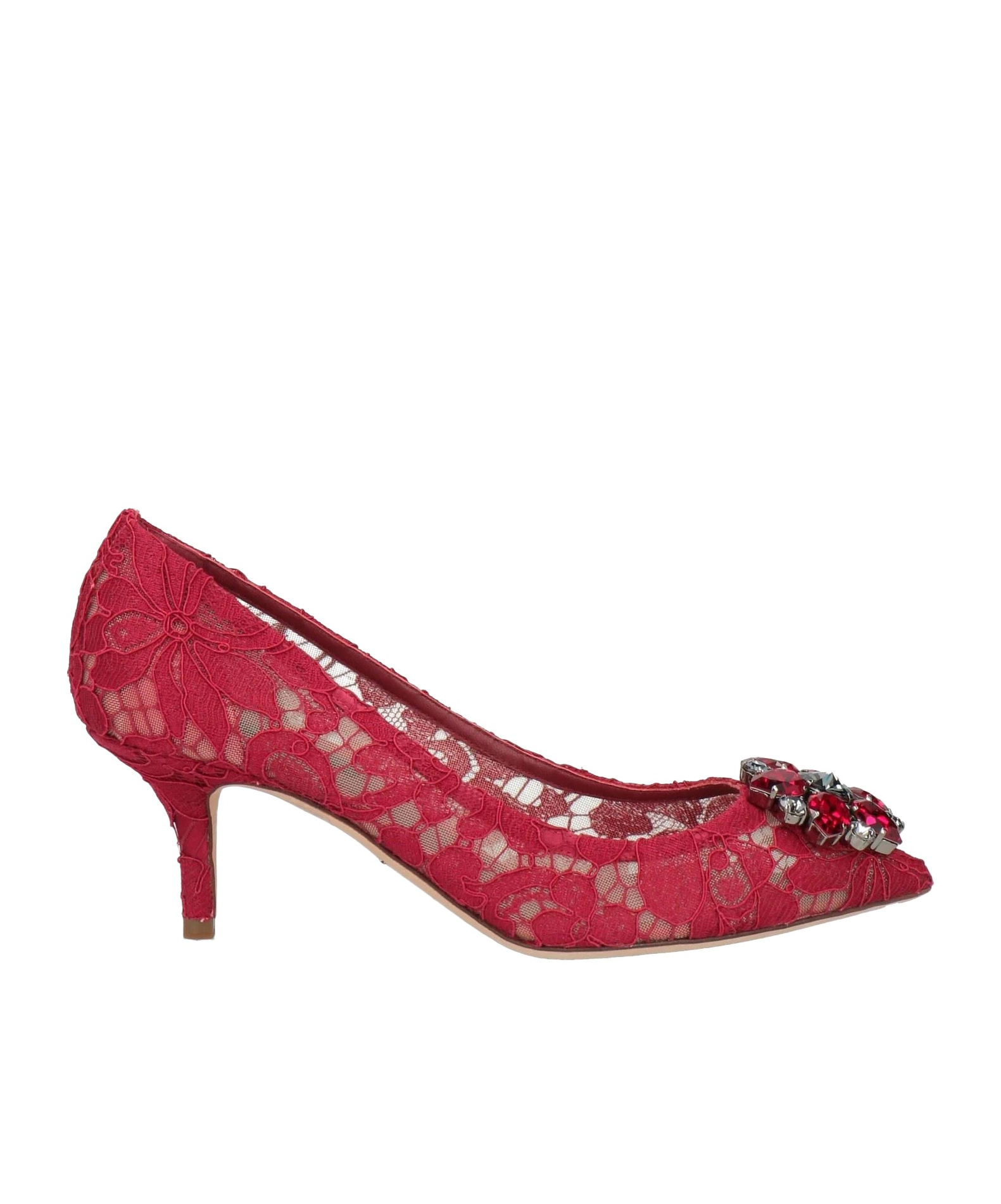 Dolce & Gabbana Pointed Toe Pumps In Red