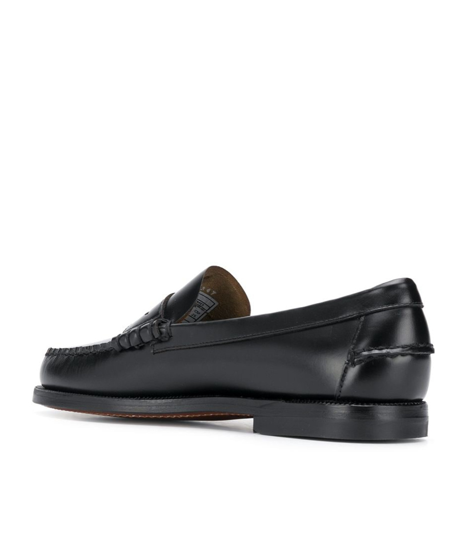Shop Sebago Classic Dan Slip-on Loafers In Black