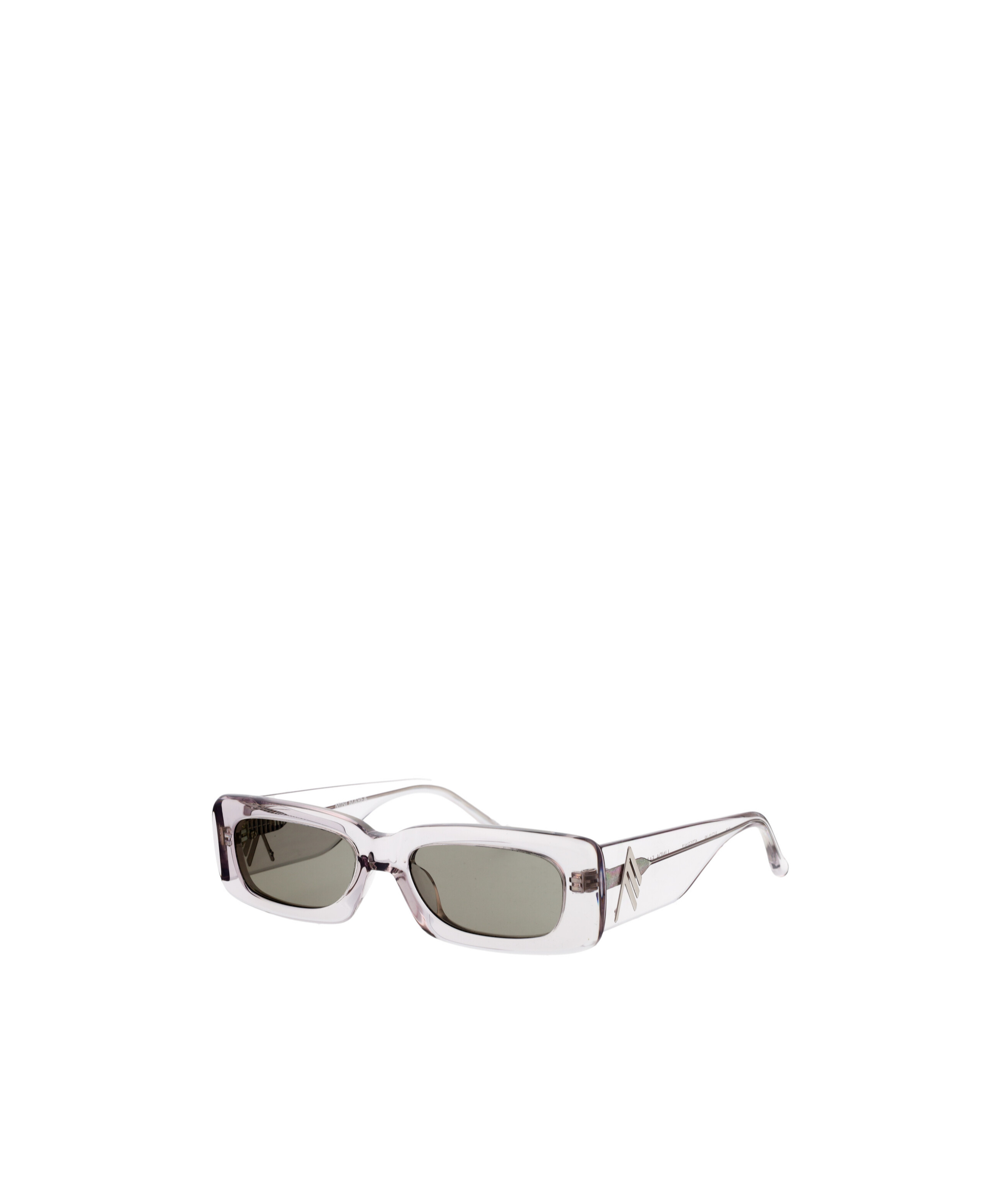 Attico The X Linda Farrow Mini Marfa Rectangle Frame Sunglasses