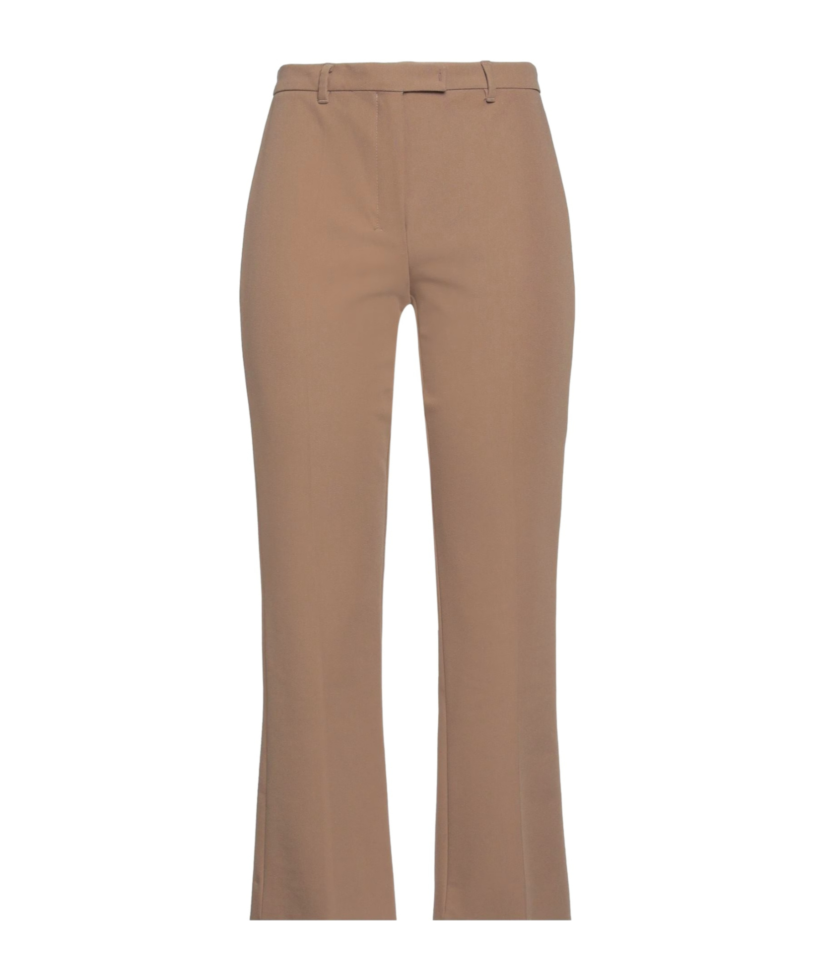 Max Mara Slim-fit Stretch Bootcut Pants In Brown
