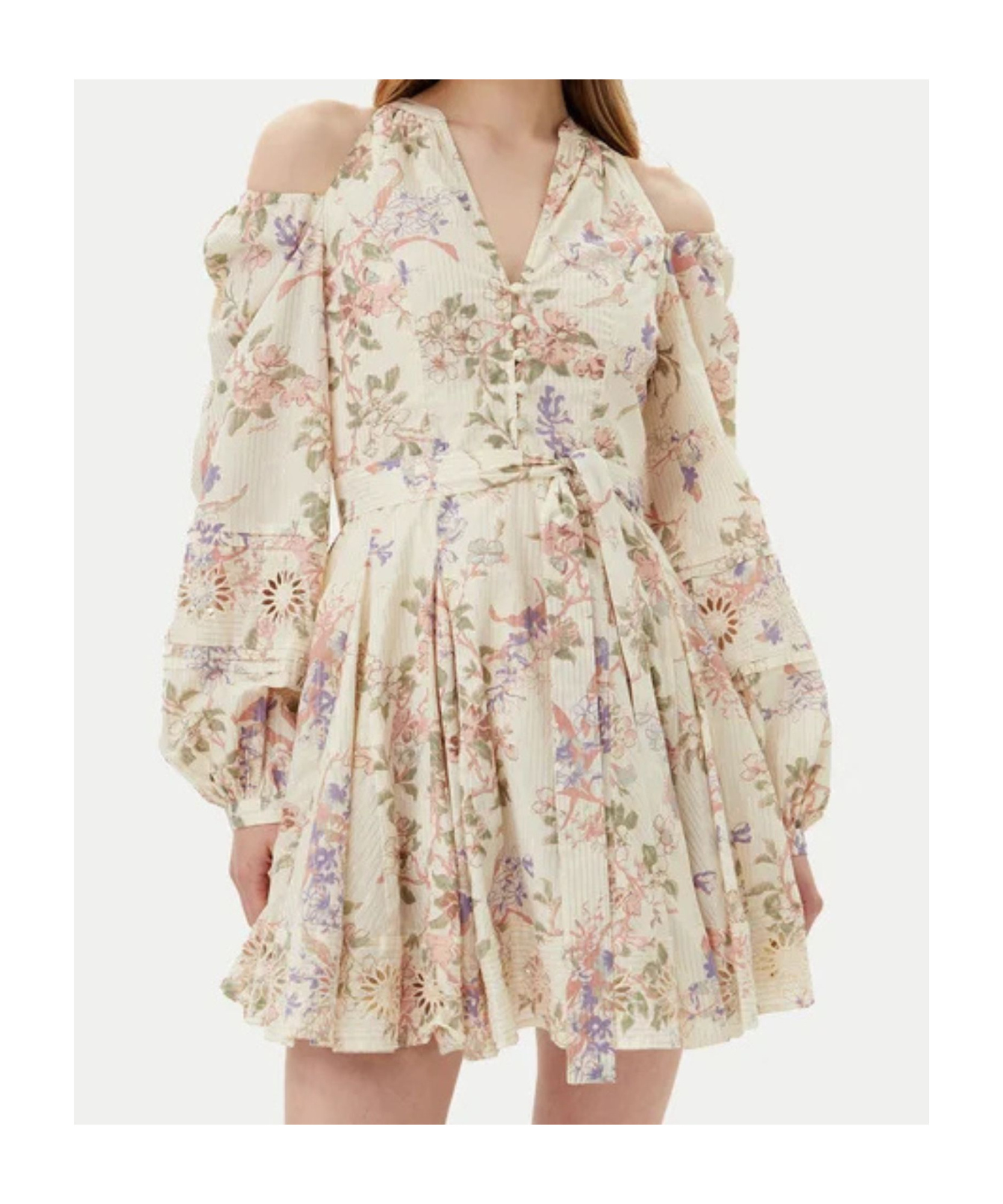 Shop Twinset Floral-print Dress
