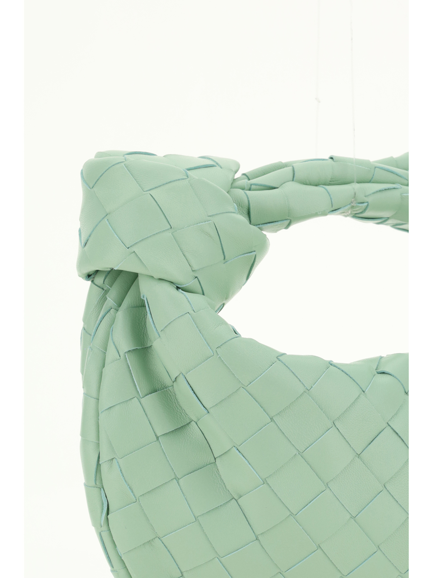Bottega Veneta Mini Jodie Handbag In Green