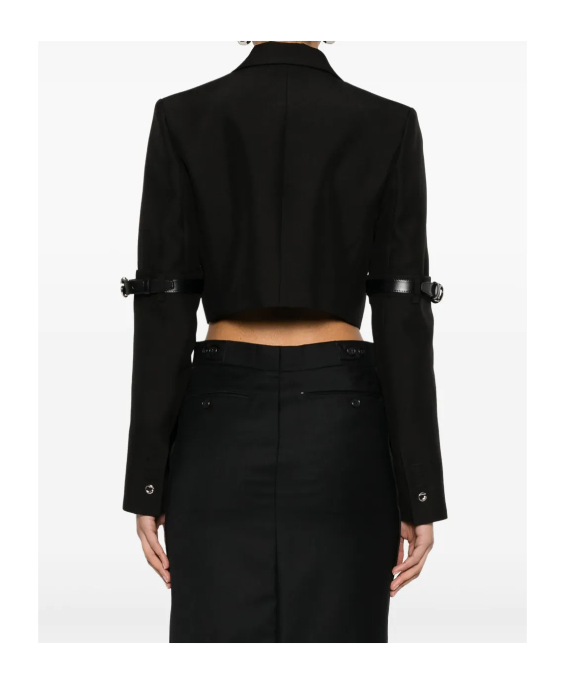 Coperni Hybrid Cropped Blazer