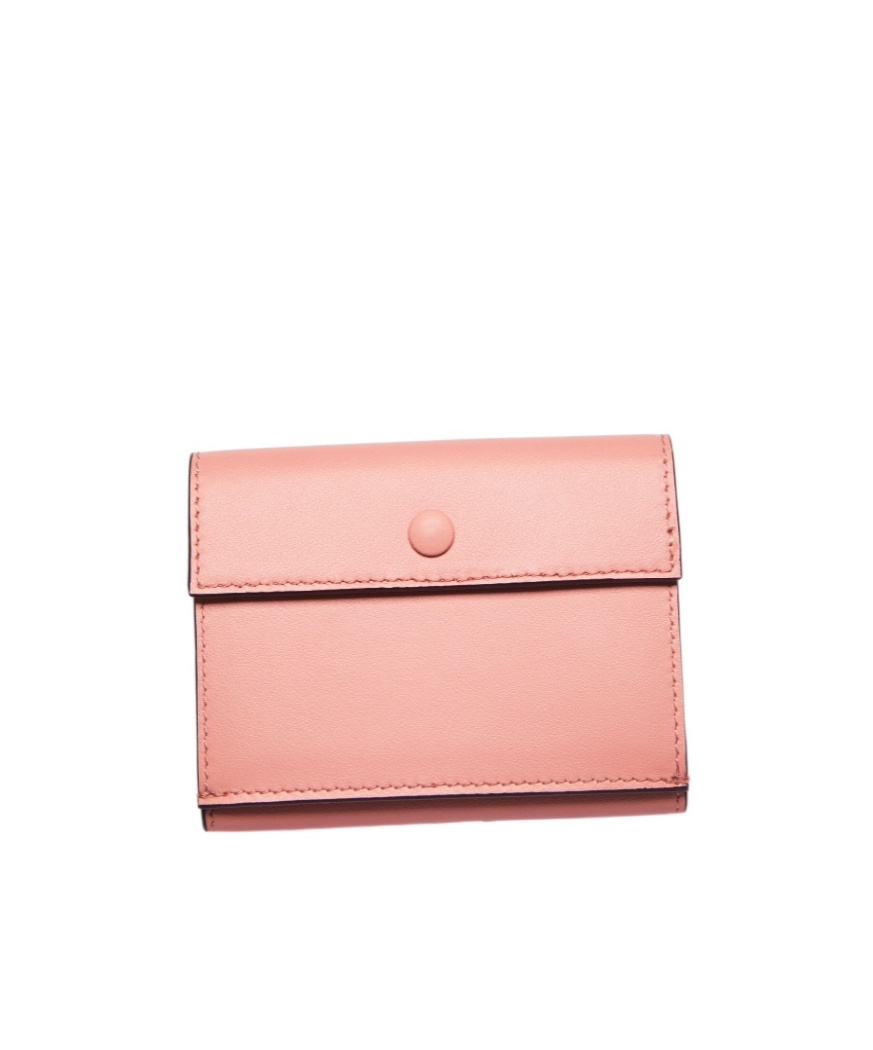 Acne Studios Folding Wallet In Pink