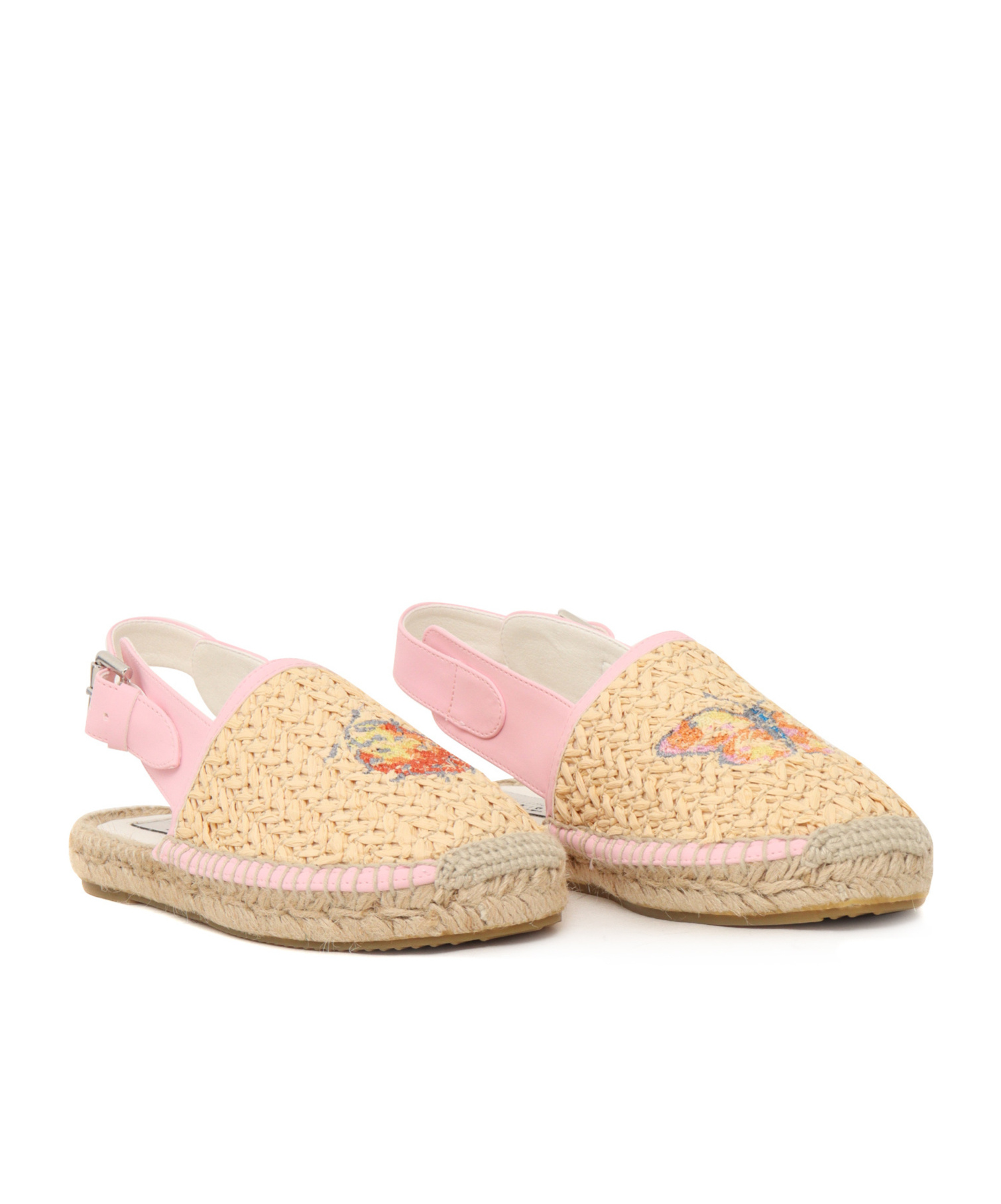 Stella Mccartney Kids Graphic Printed Espadrilles In Multi