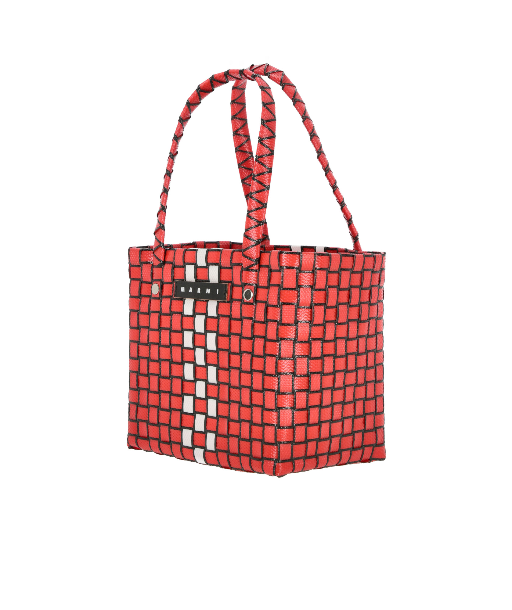 Marni Logo Bag In Red