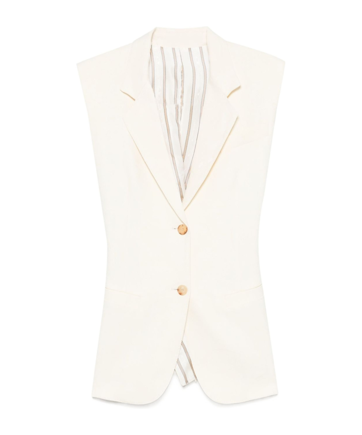 Etro Paisley-jacquard Waistcoat In White