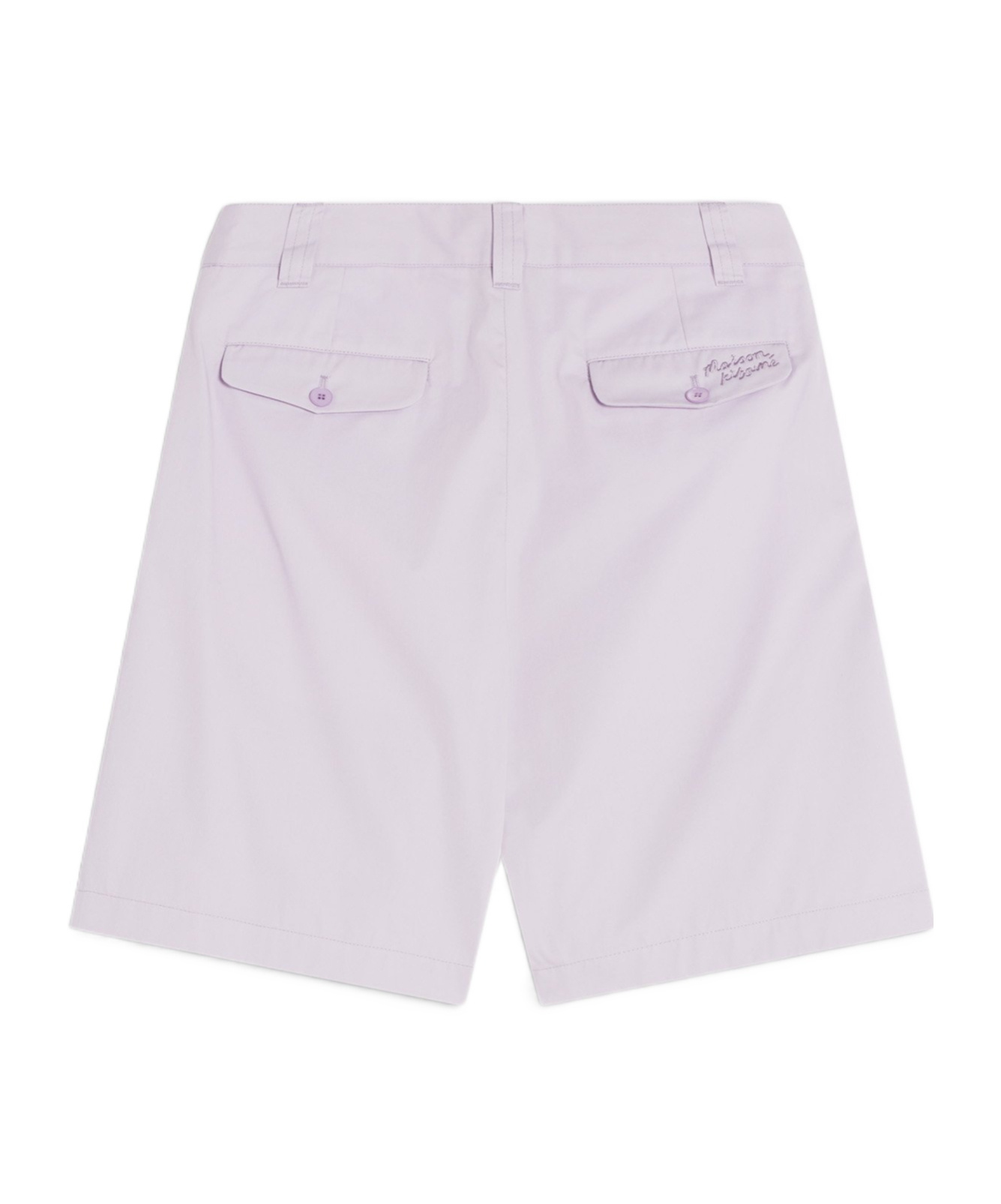 Maison Kitsuné Casual Pleated Bermuda Shorts