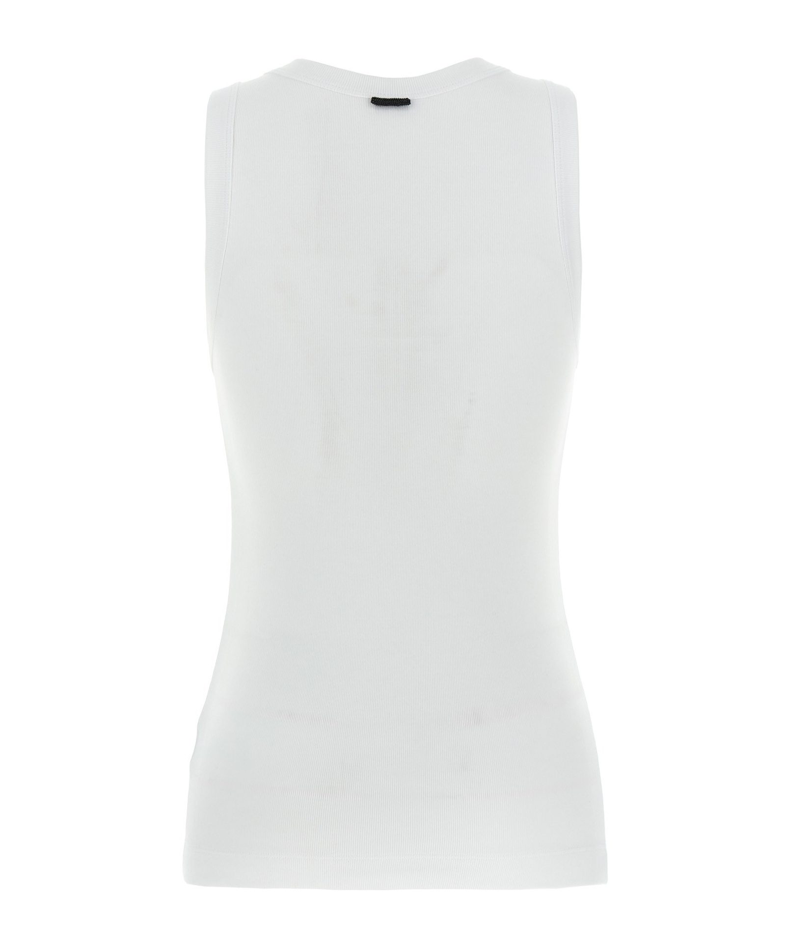 BRUNELLO CUCINELLI MONILI CHAIN-DETAIL TANK TOP