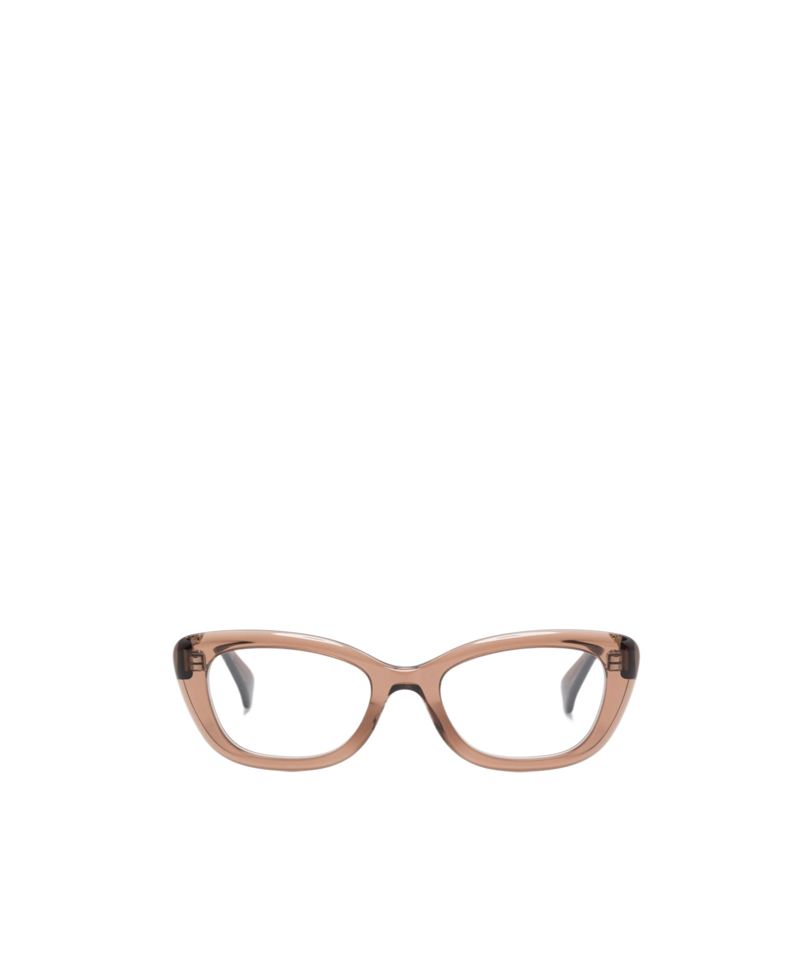 Kenzo Cat-eye Frame Flat Mirror In Nude